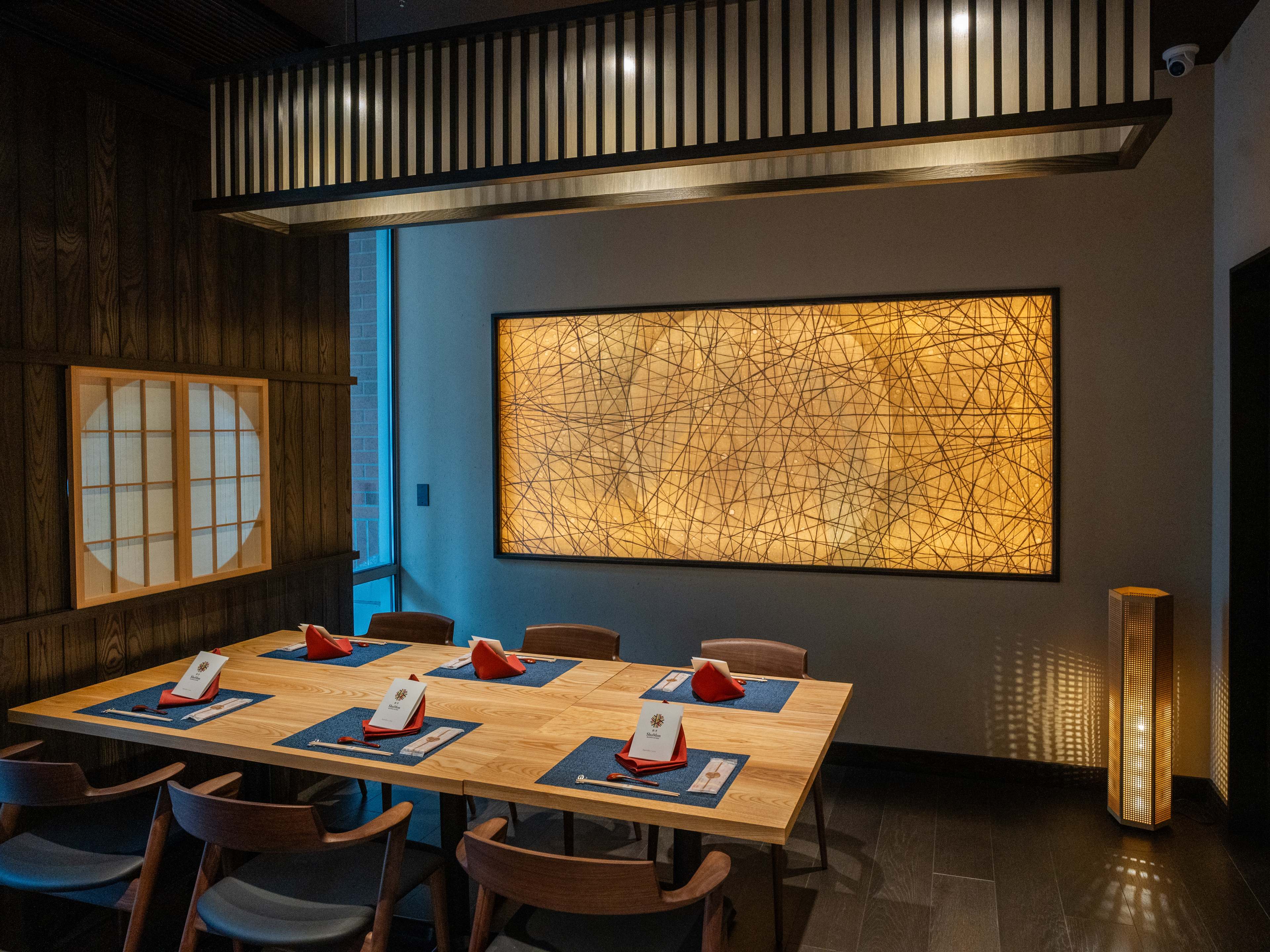 private dining room at japanese restaurant