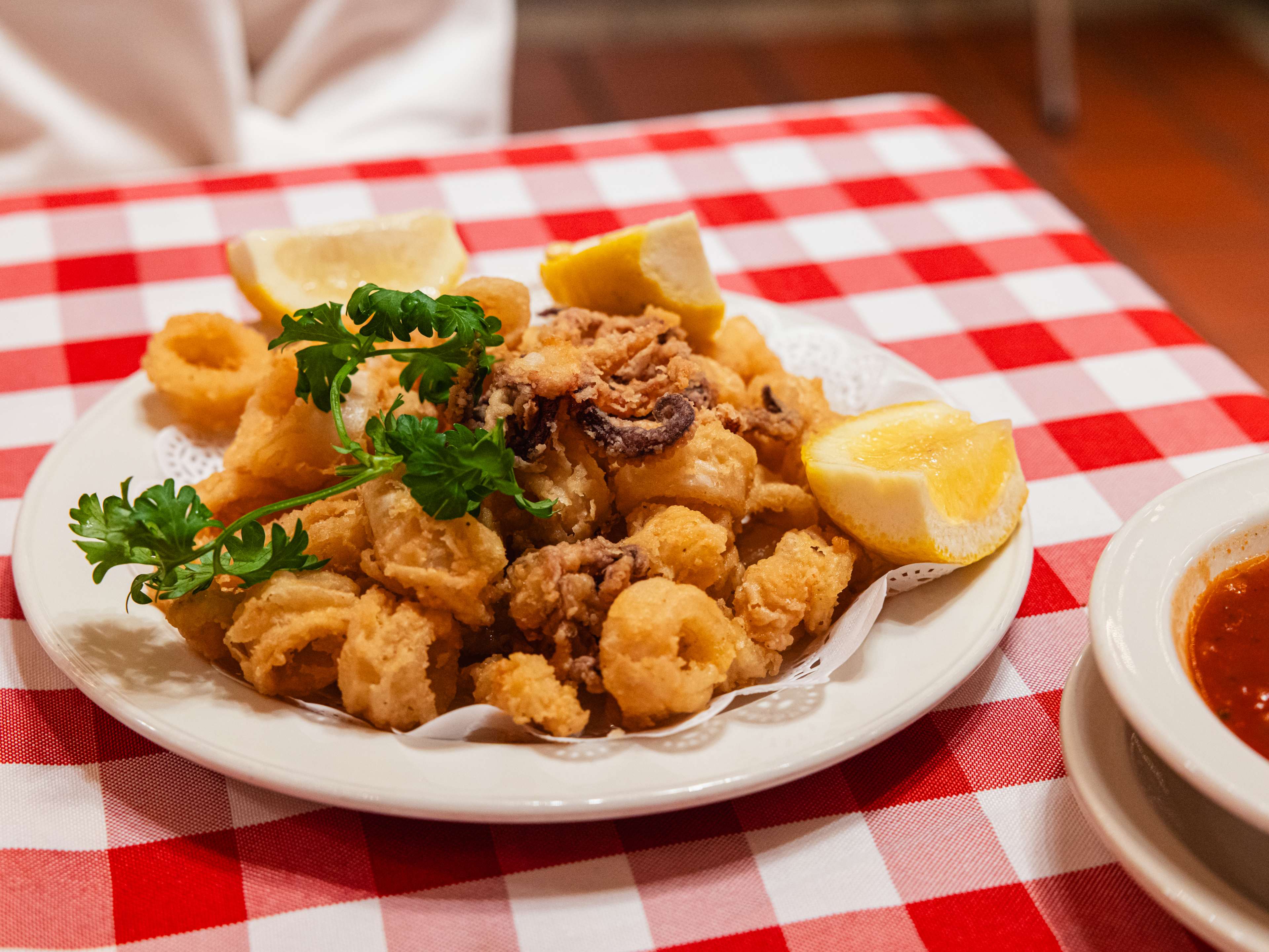 The calamari at Grand Central Oyster Bar.