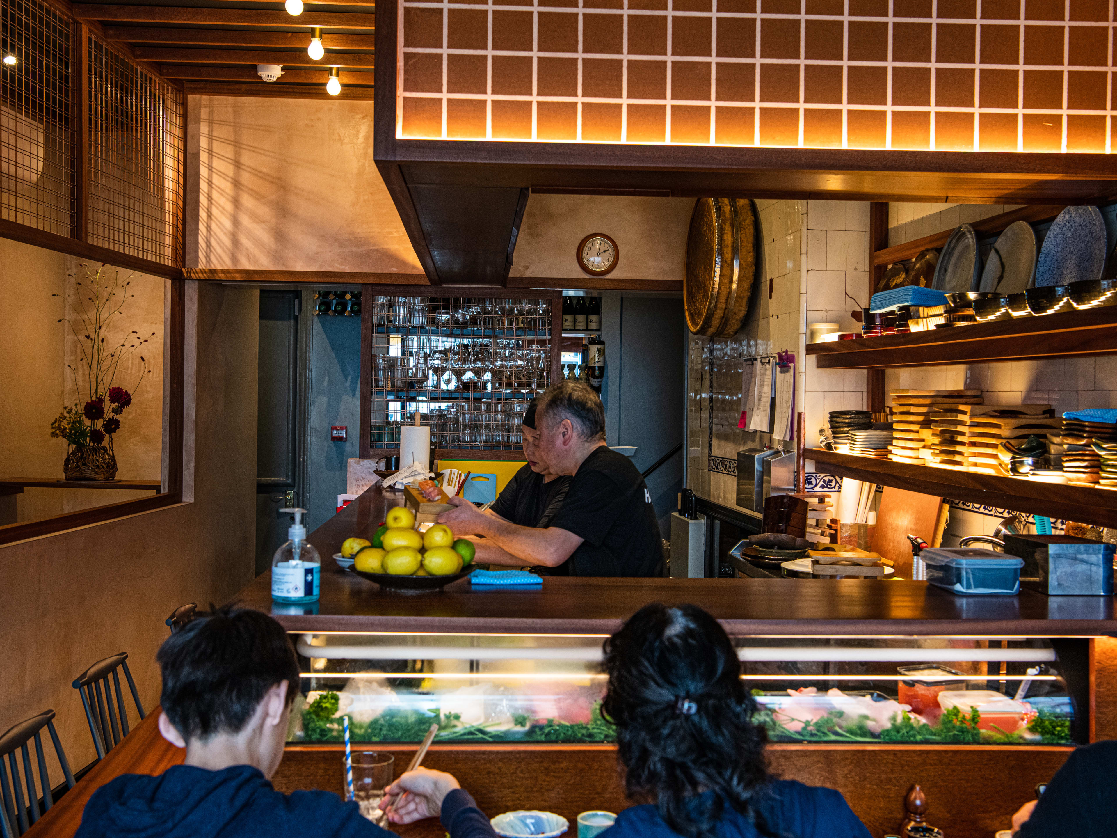 The interiors at Jin Kichi.