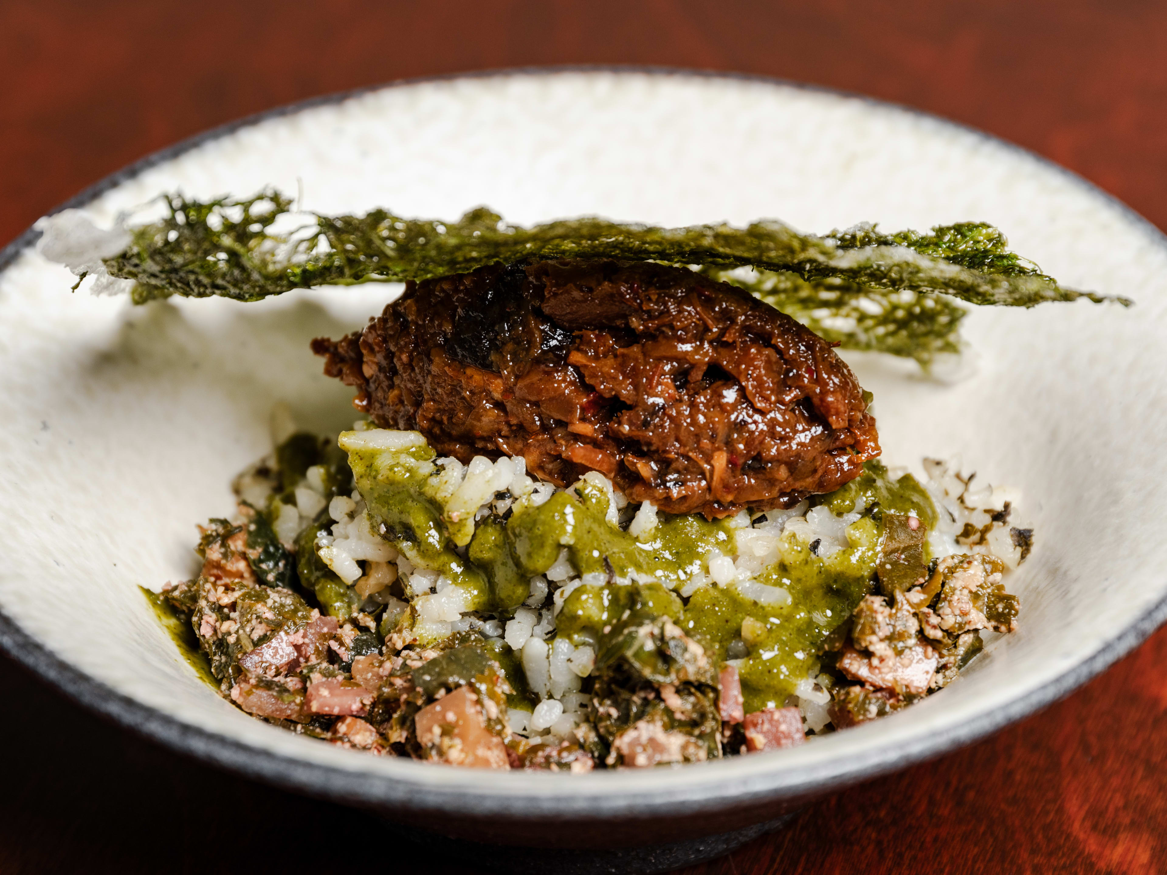 The wild rice bowl at Baroo.