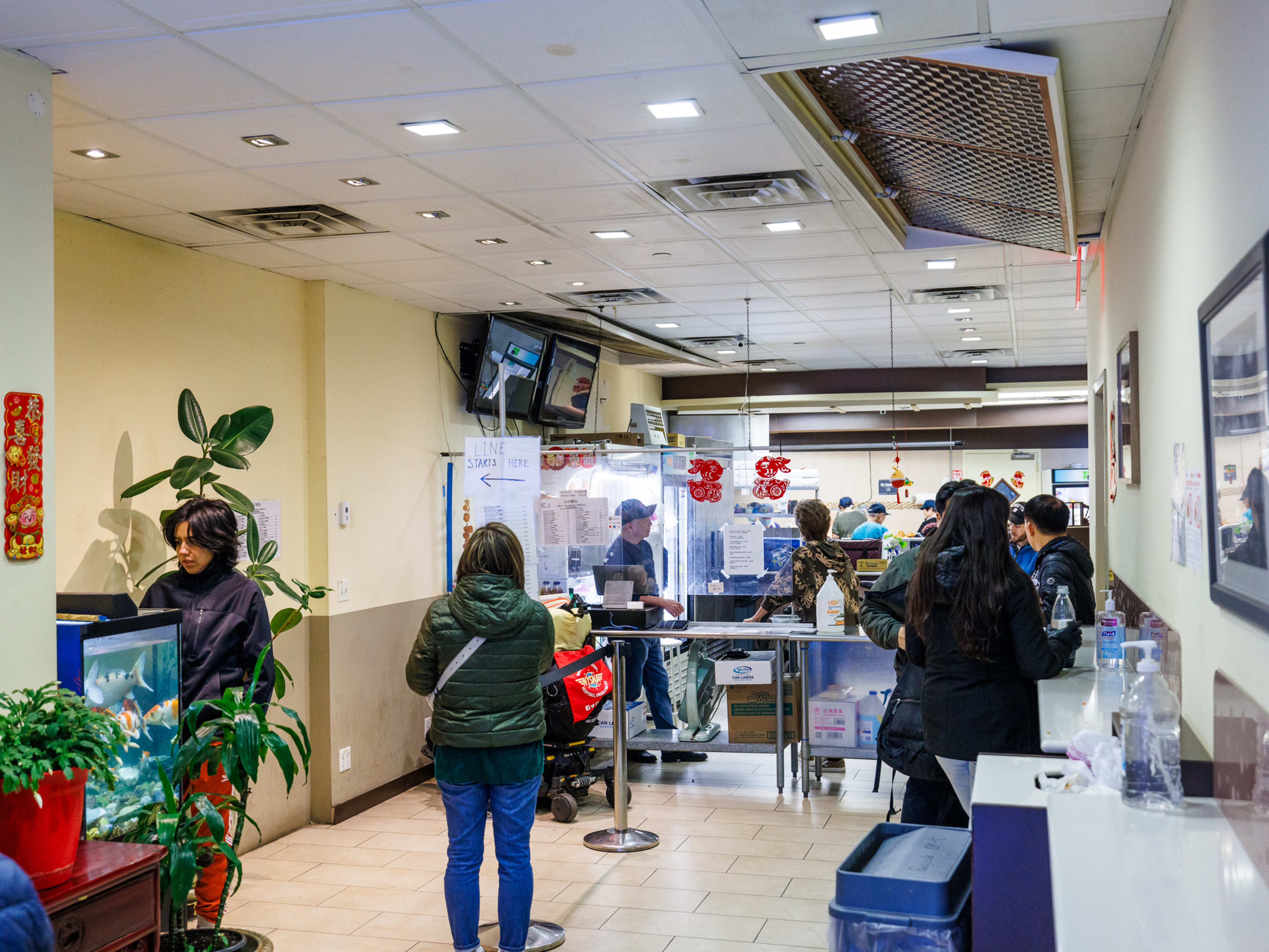 Interior at Banh Mi Saigon Bakery