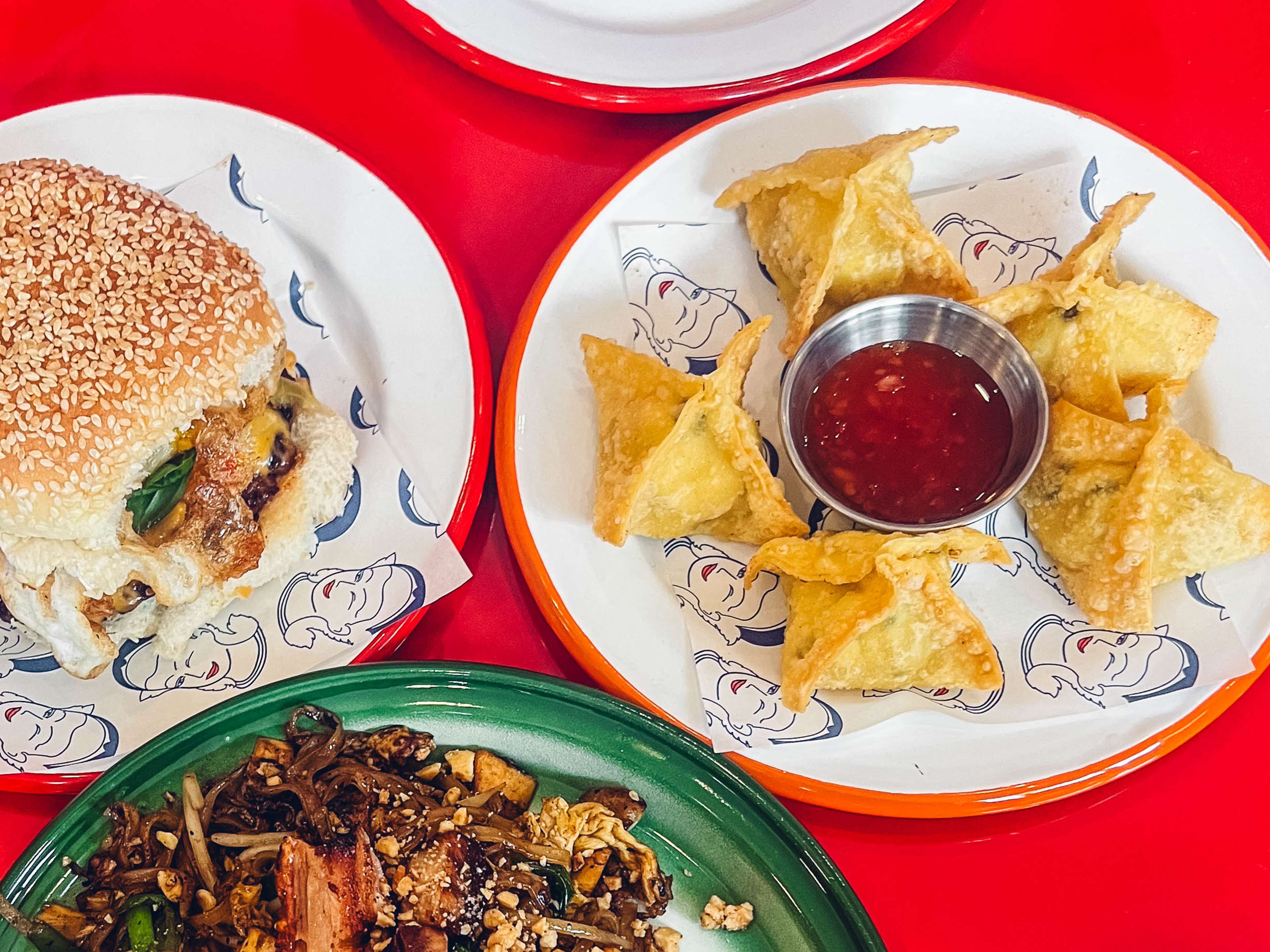 A spread of dishes at Little Grenjai.