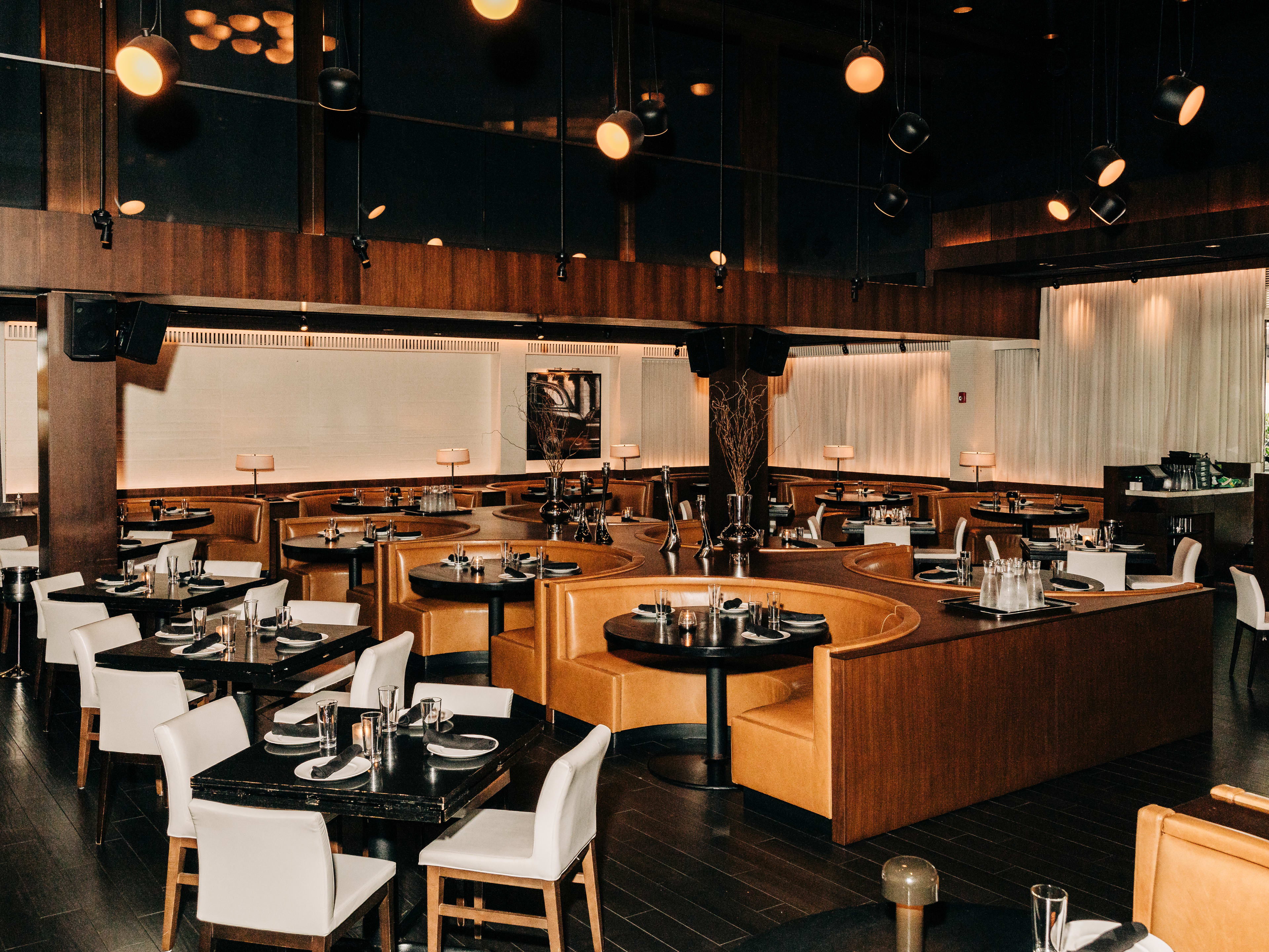 Main dining room at RPM Steak