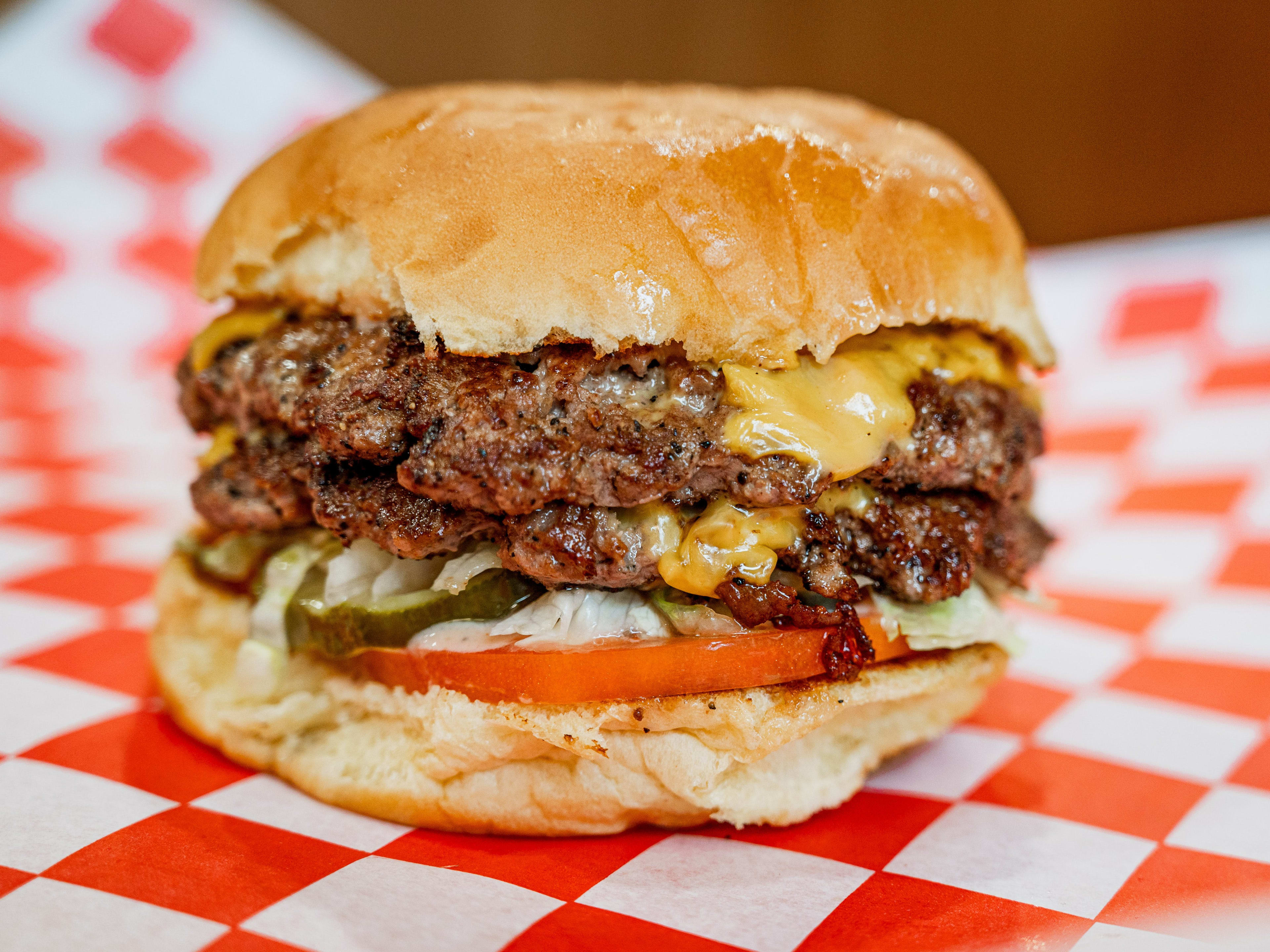 Cheesy Burgers image