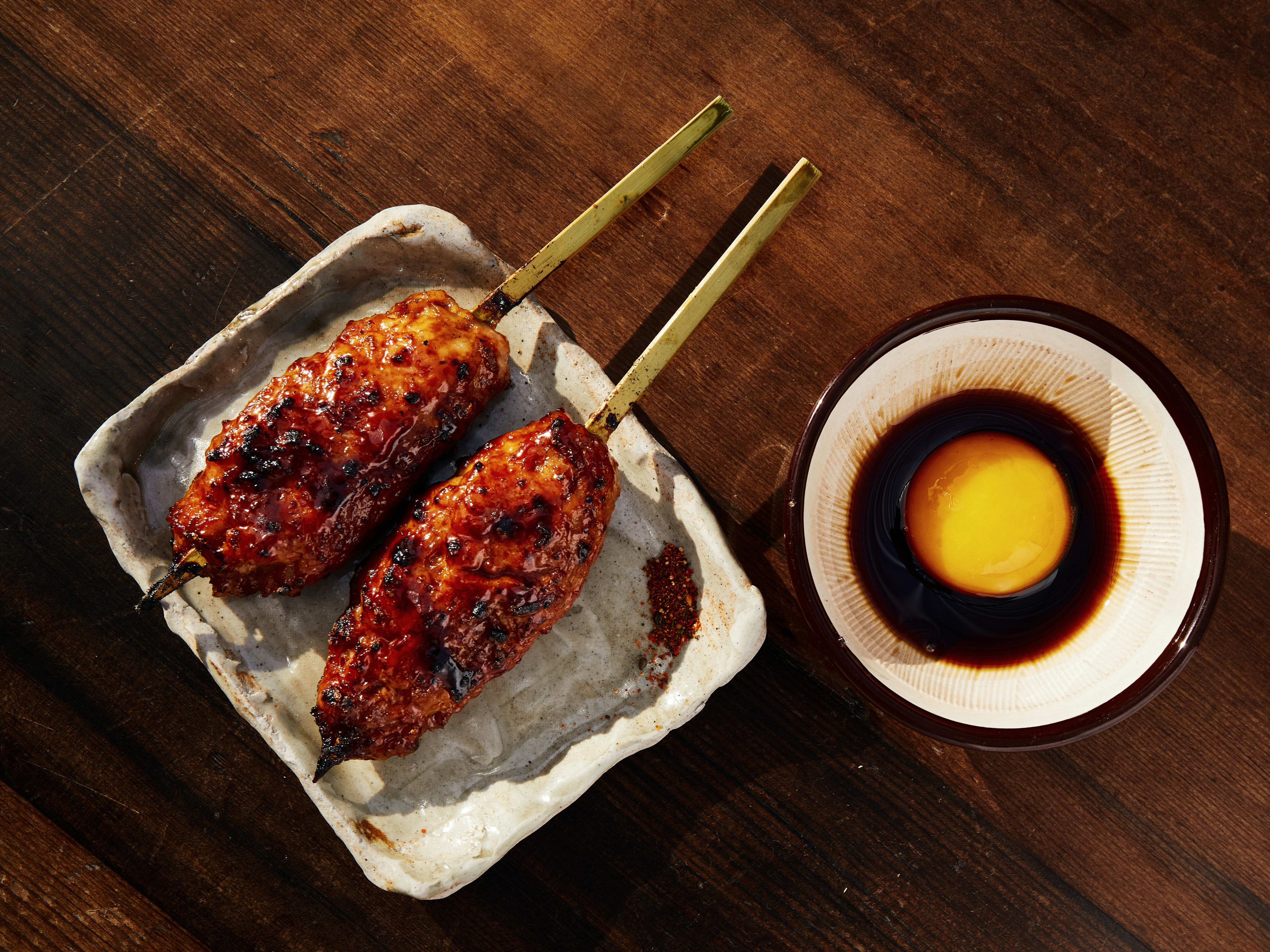 The yakitori at Rintaro