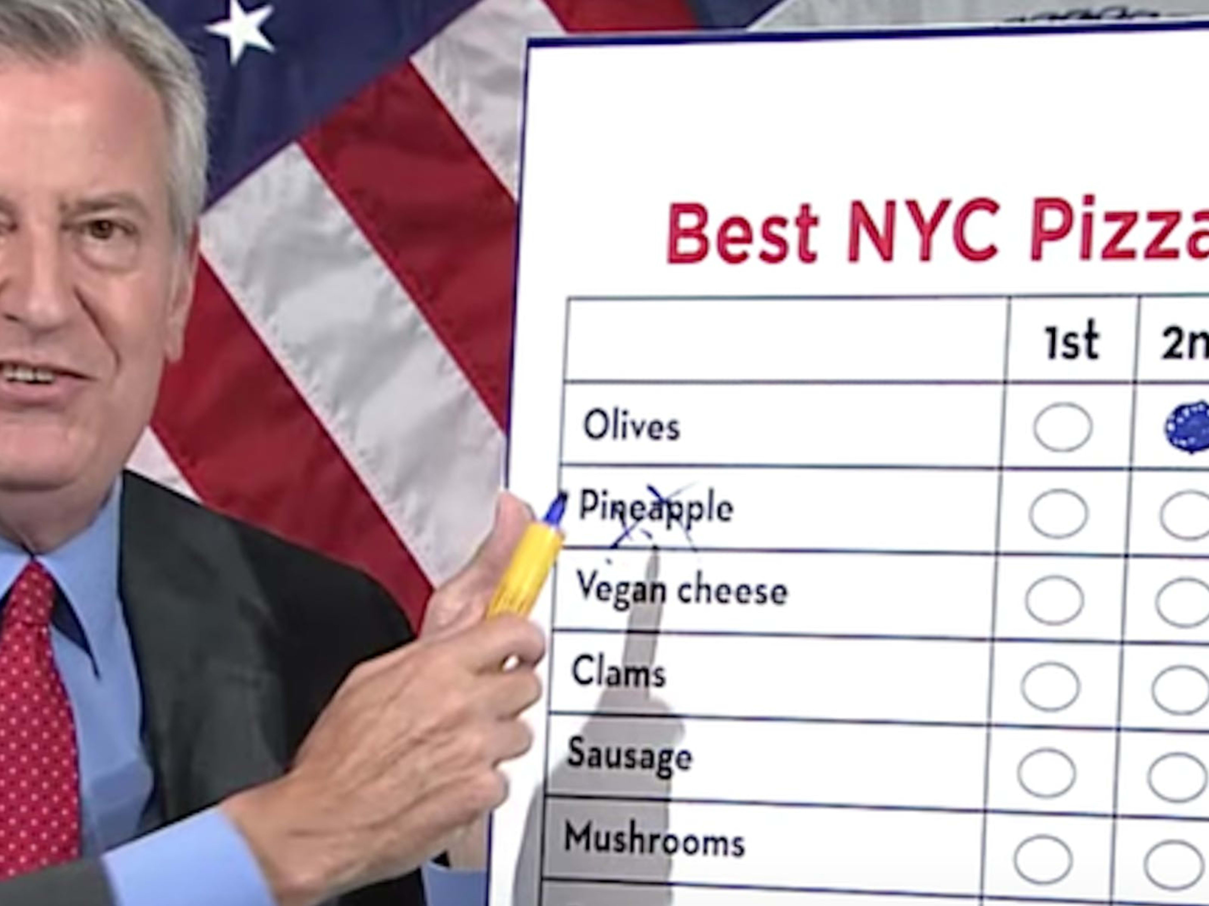 The City Is Using Pizza Toppings To Help New Yorkers Practice Ranked Choice Voting image