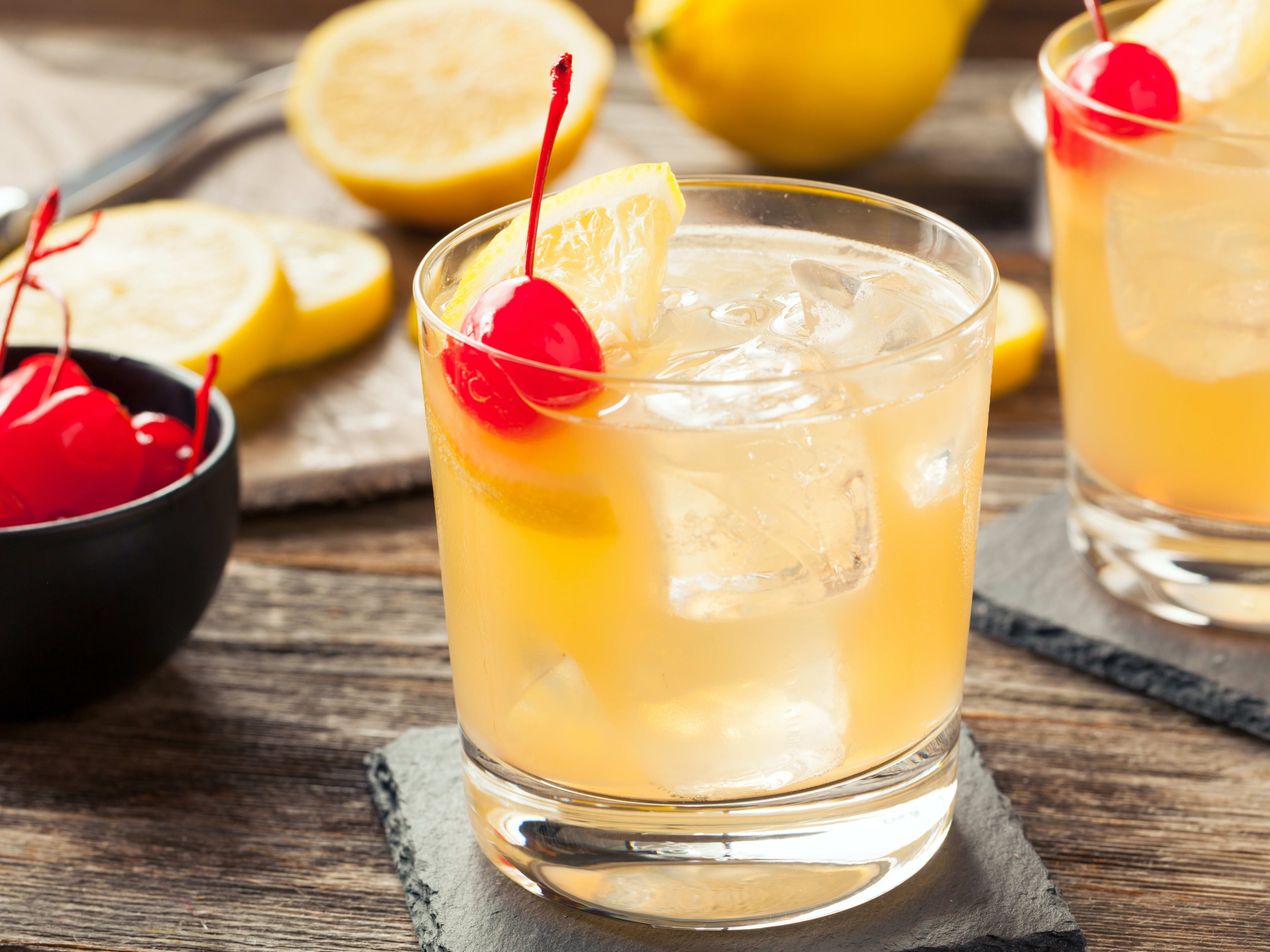 How To Make A Whiskey Sour image