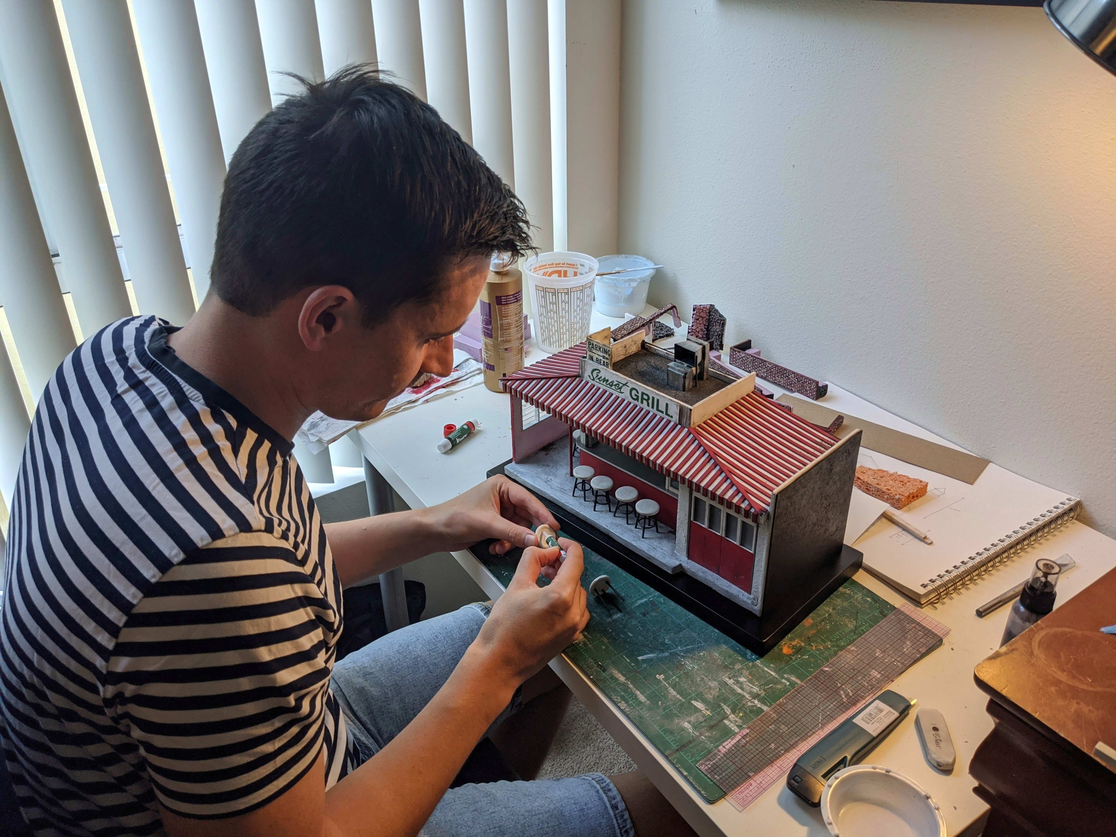 Model Citizen: Meet The Man Making Miniatures Of LA’s Iconic Restaurants image