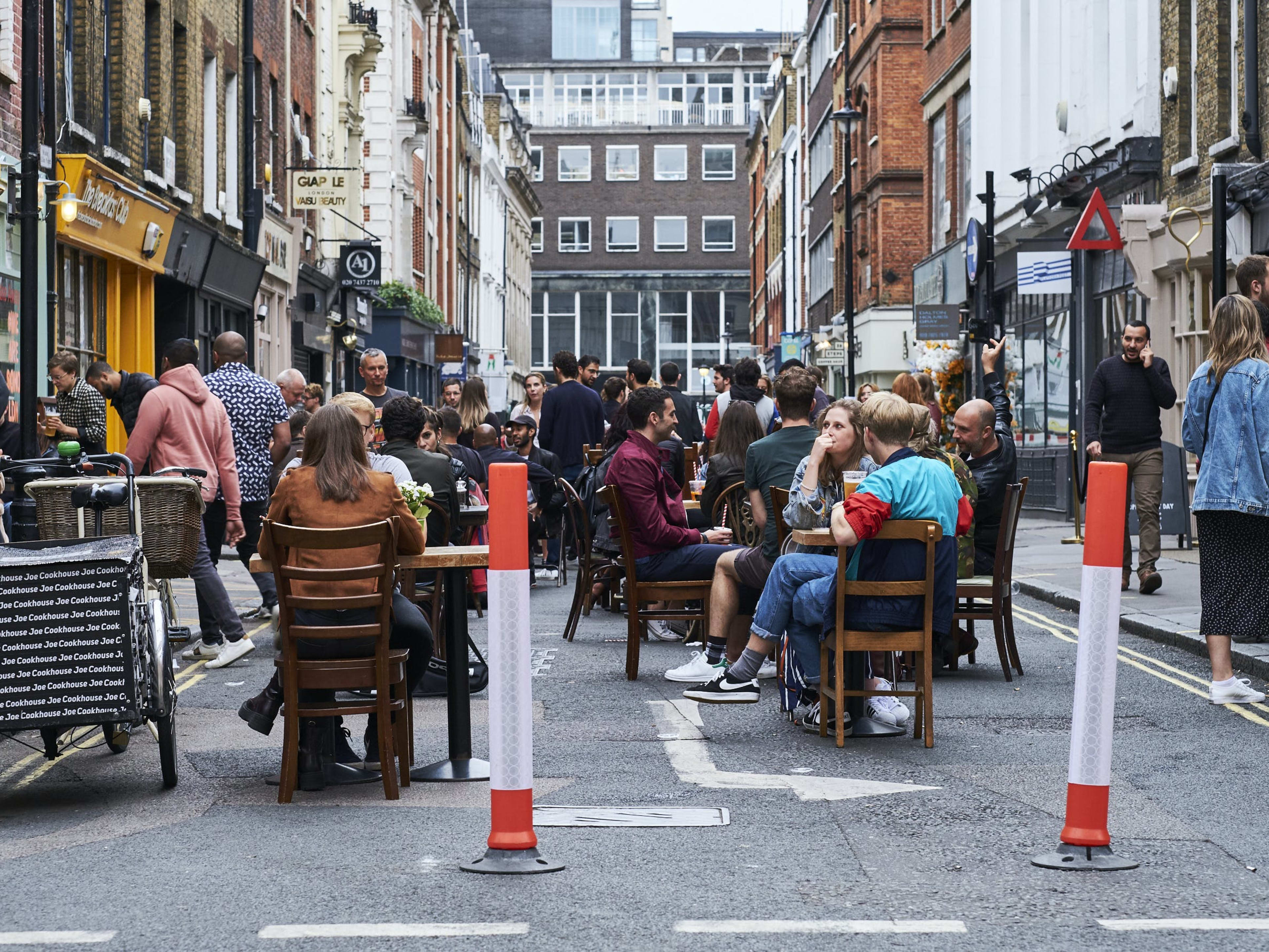 London's First Night Of Restaurant Reopenings, In Pictures image