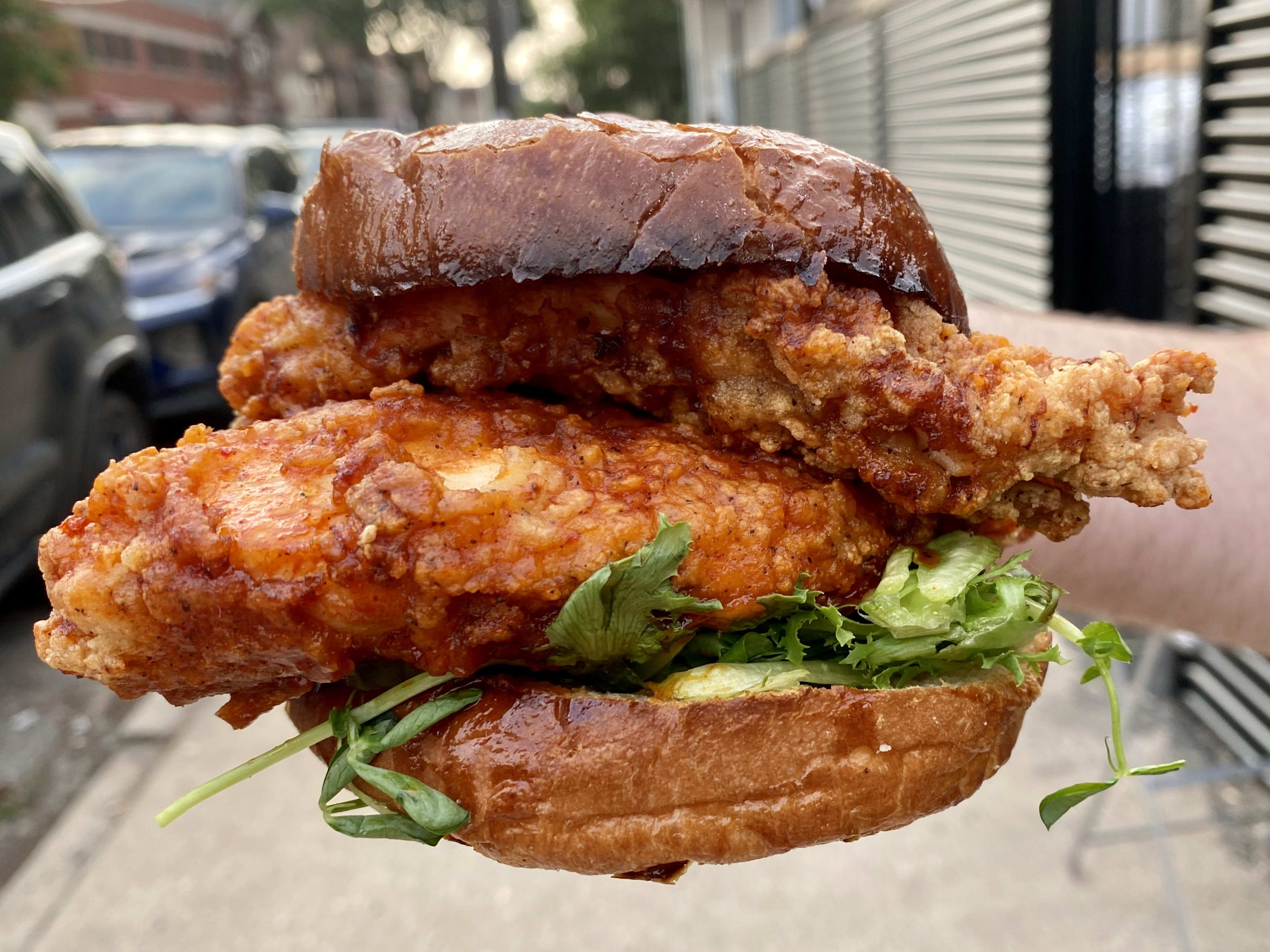 Pizza Fried Chicken Ice Cream image