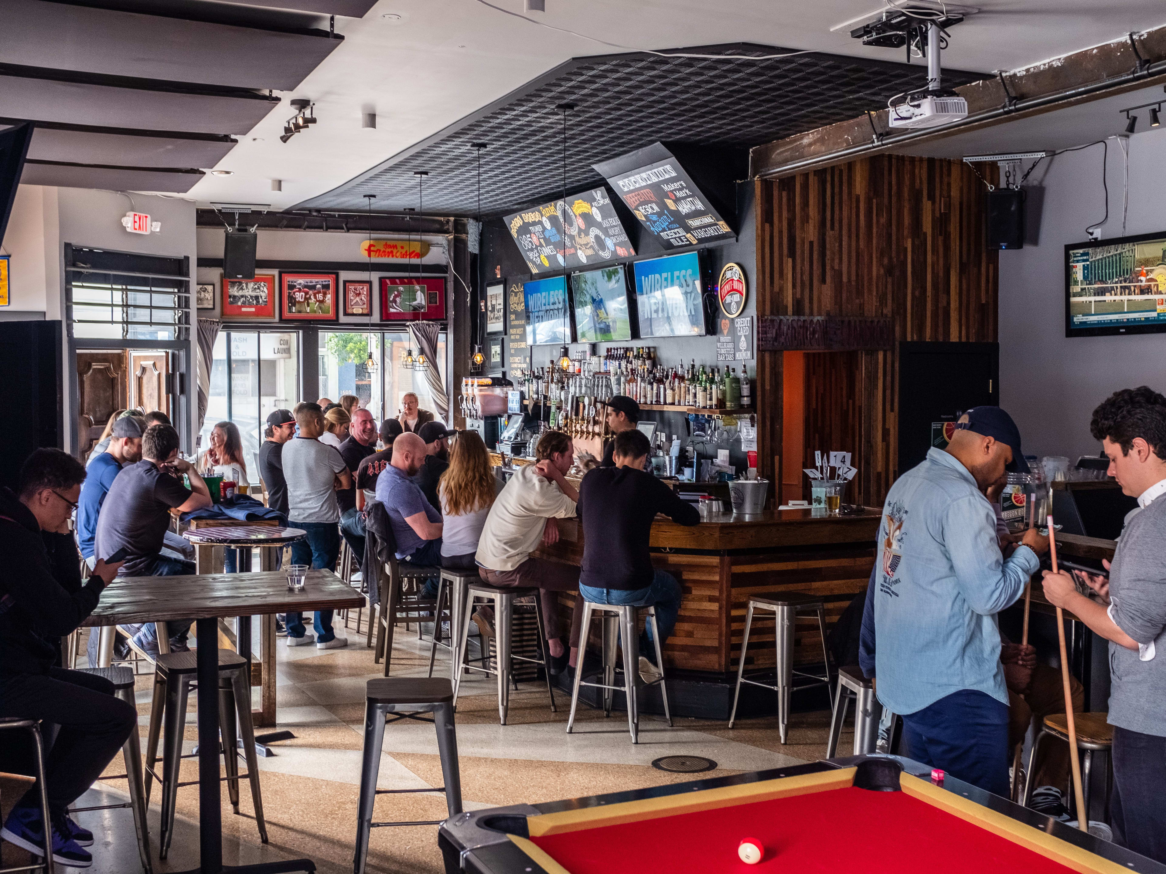 The Best Bars To Watch Sports In SF guide image