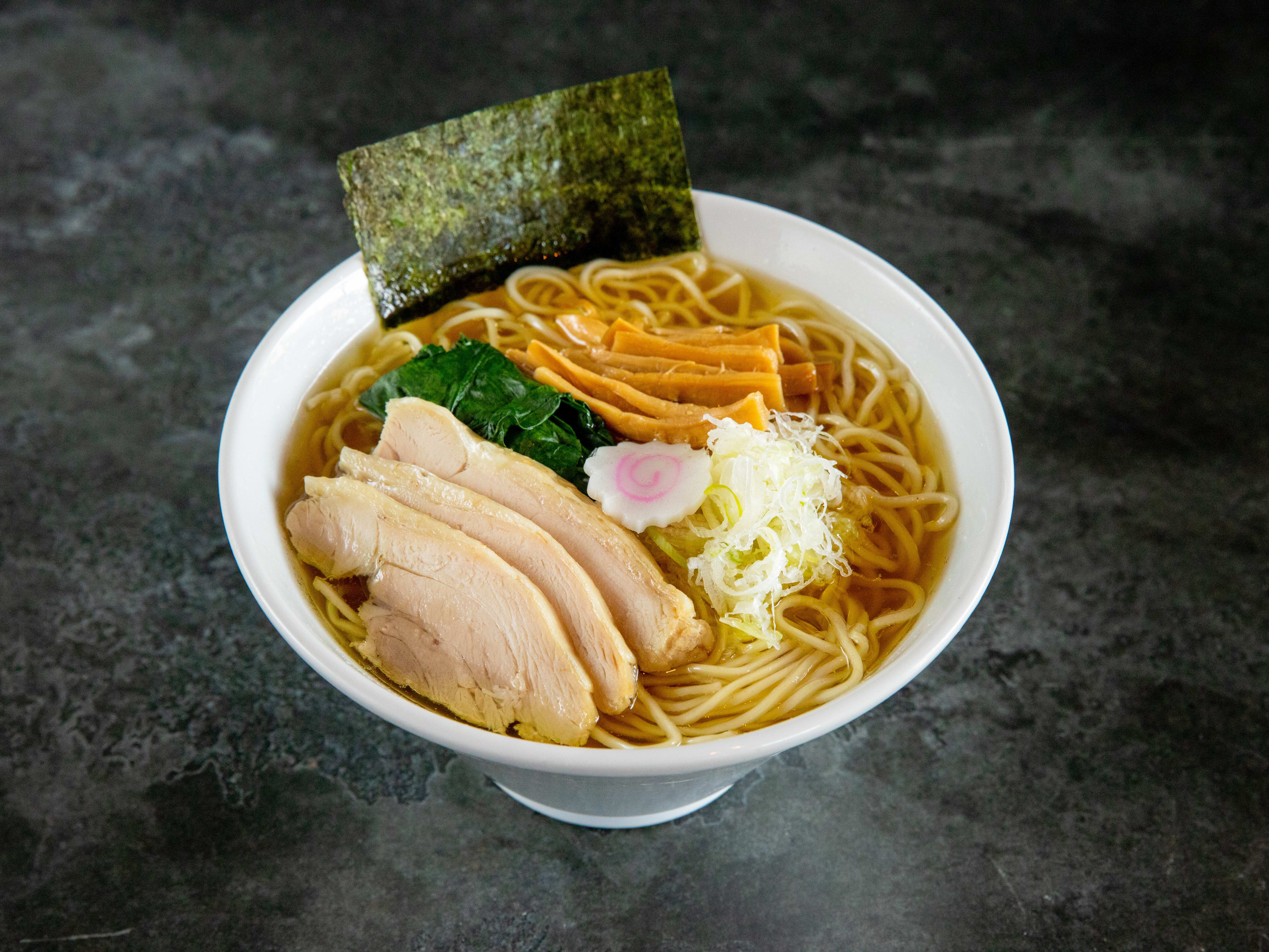 The chicken ramen from Tsujita LA.