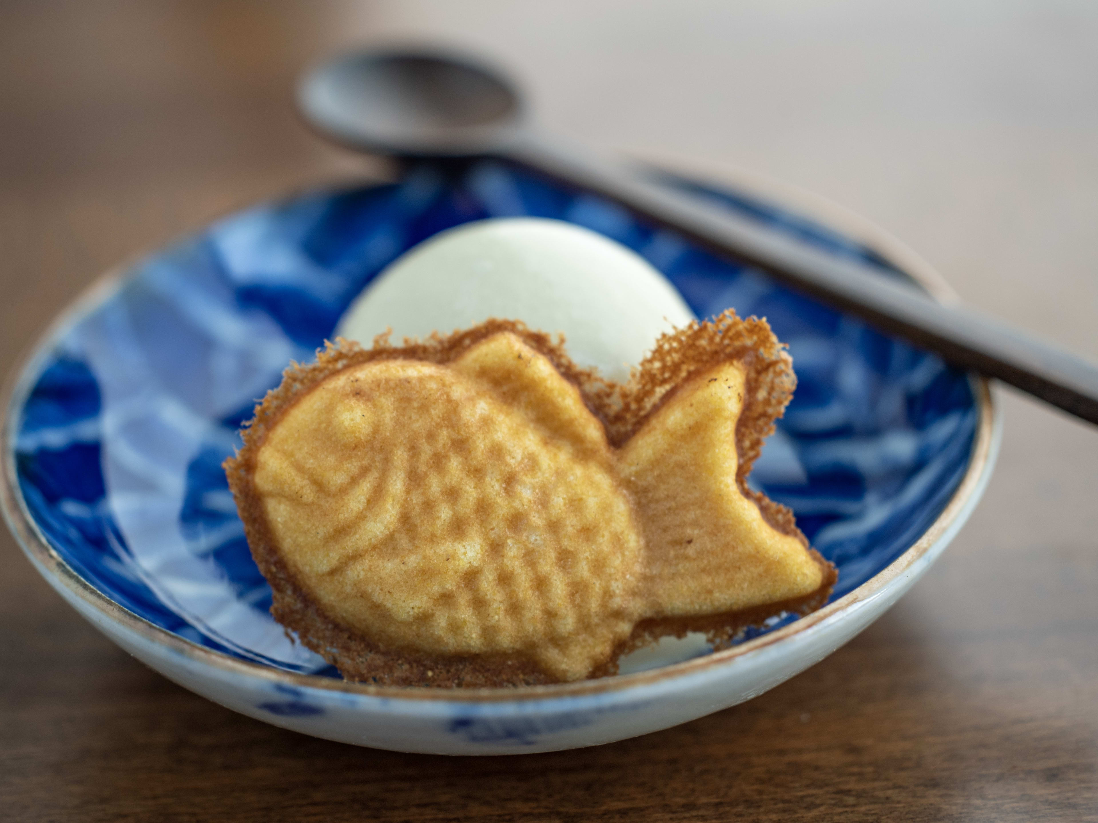 The taiyaki at Chisai Sushi Club