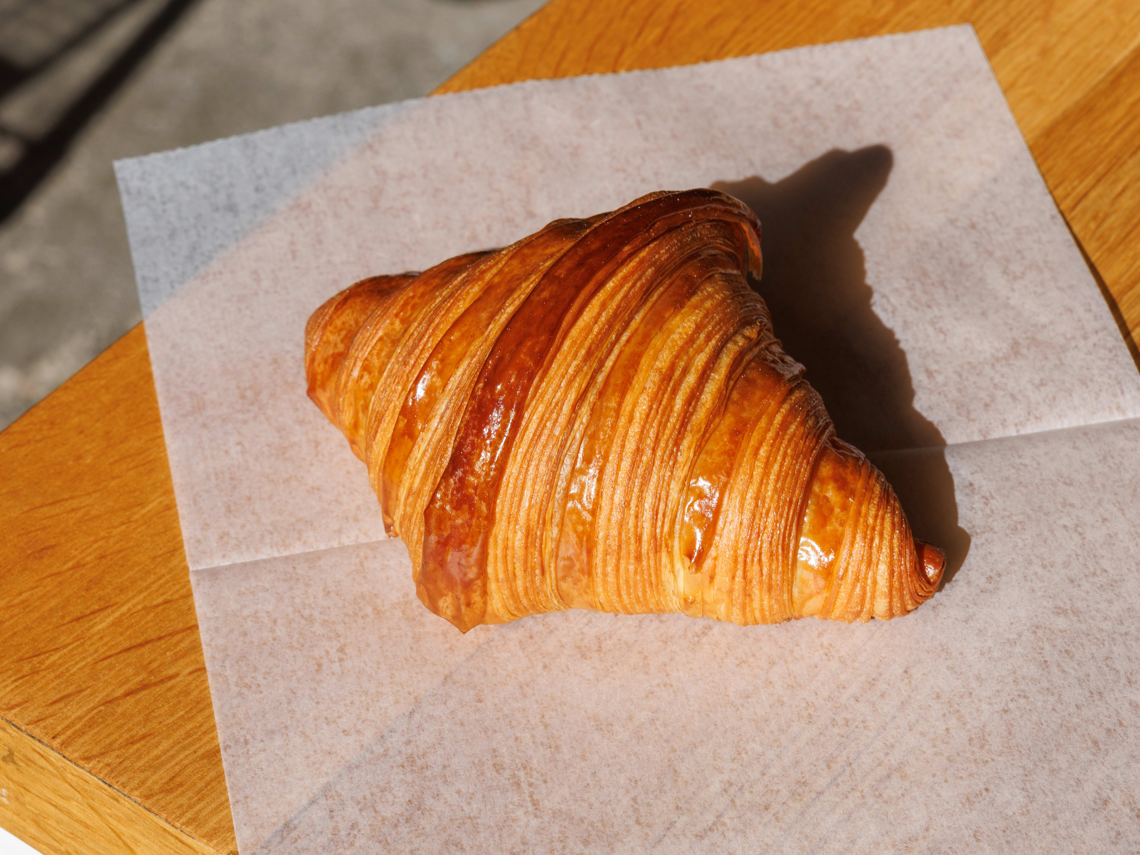 The plain croissant from Radio Bakery.