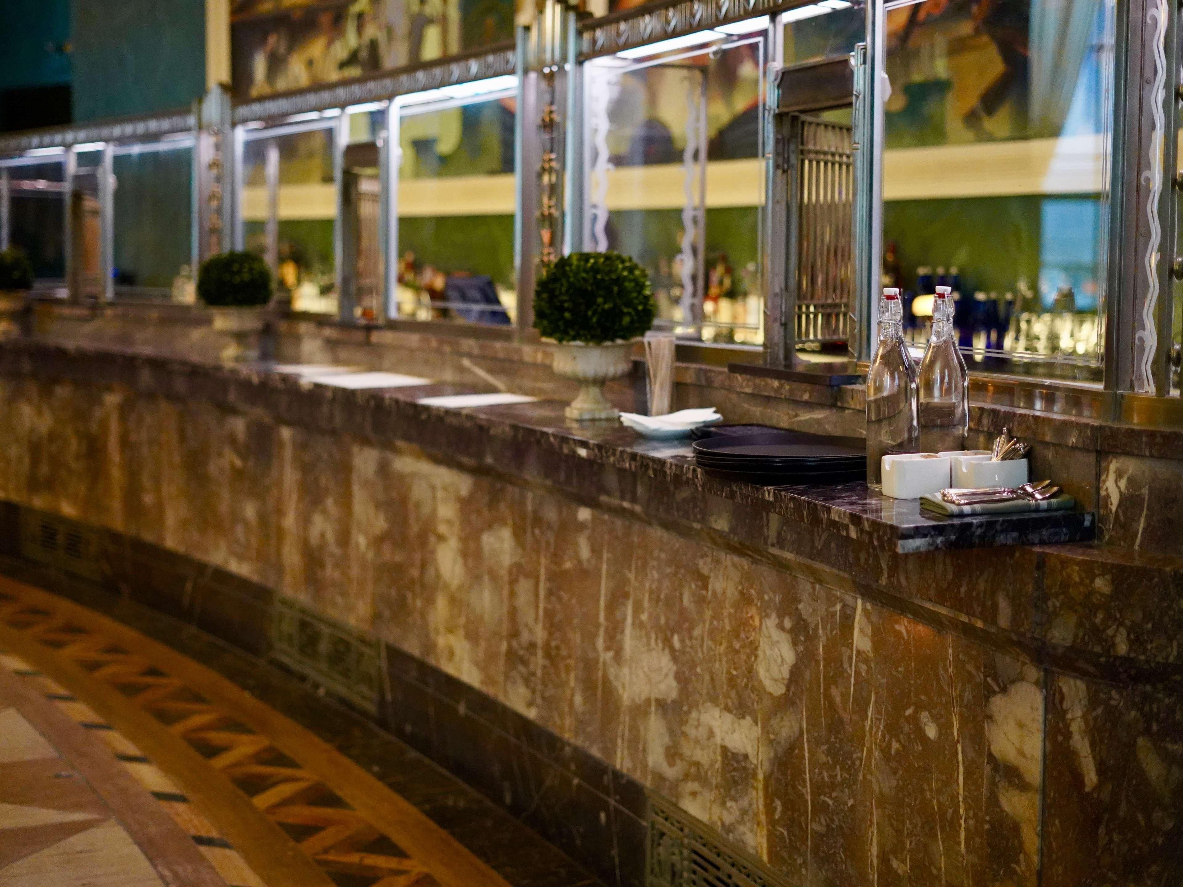 bar and ordering counter at conwell