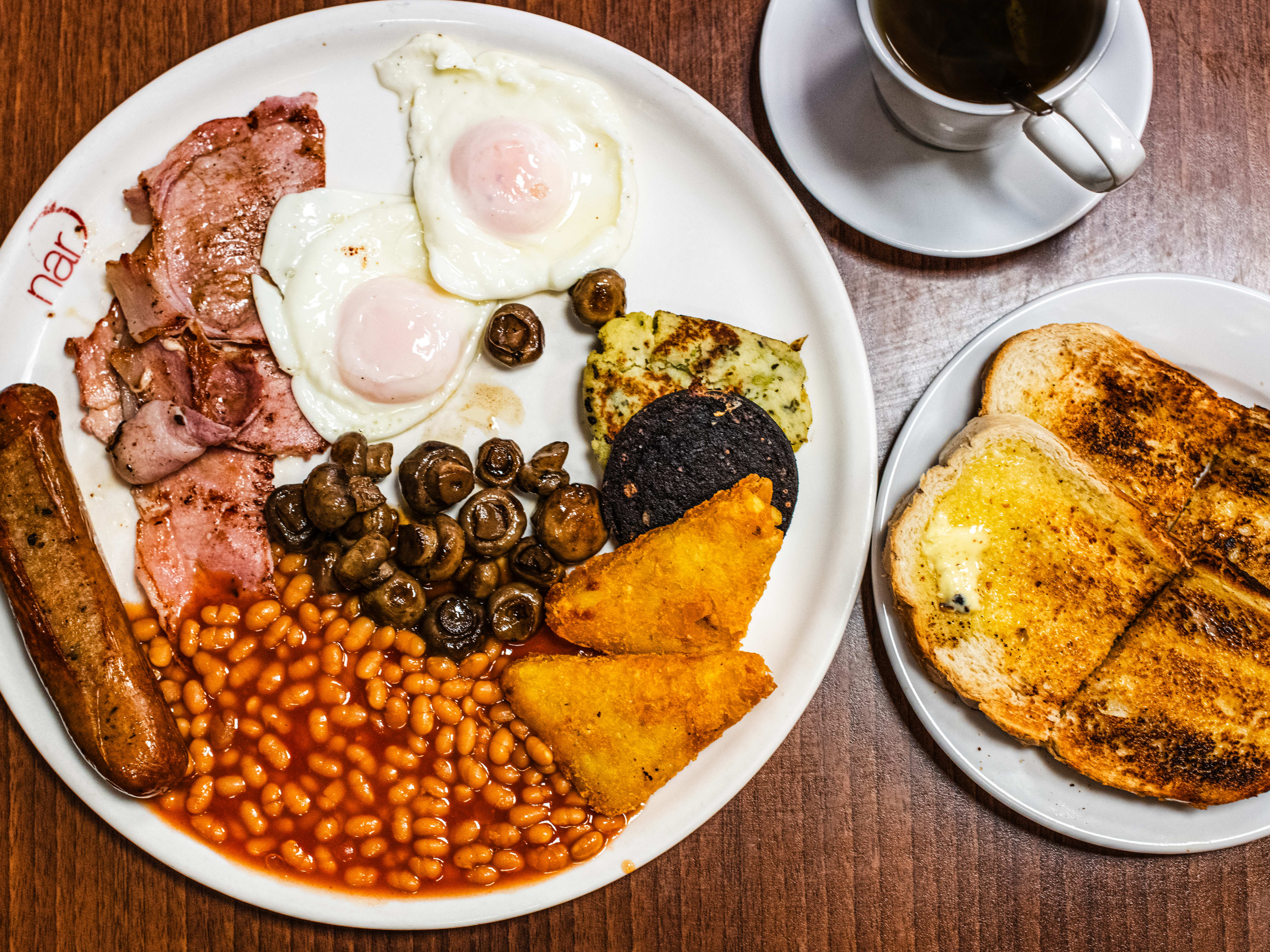 The full english breakfast from Bar Bruno.