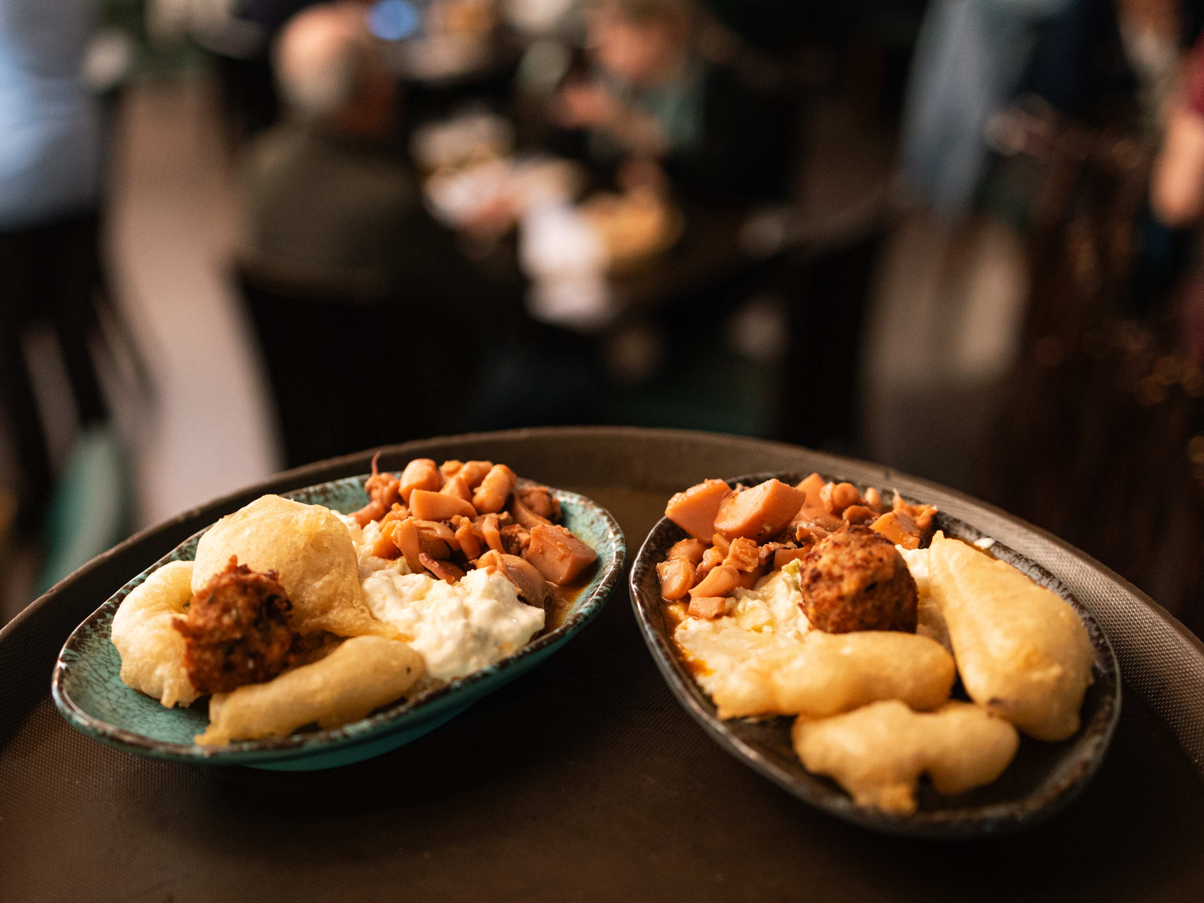 plate of mixed tapas