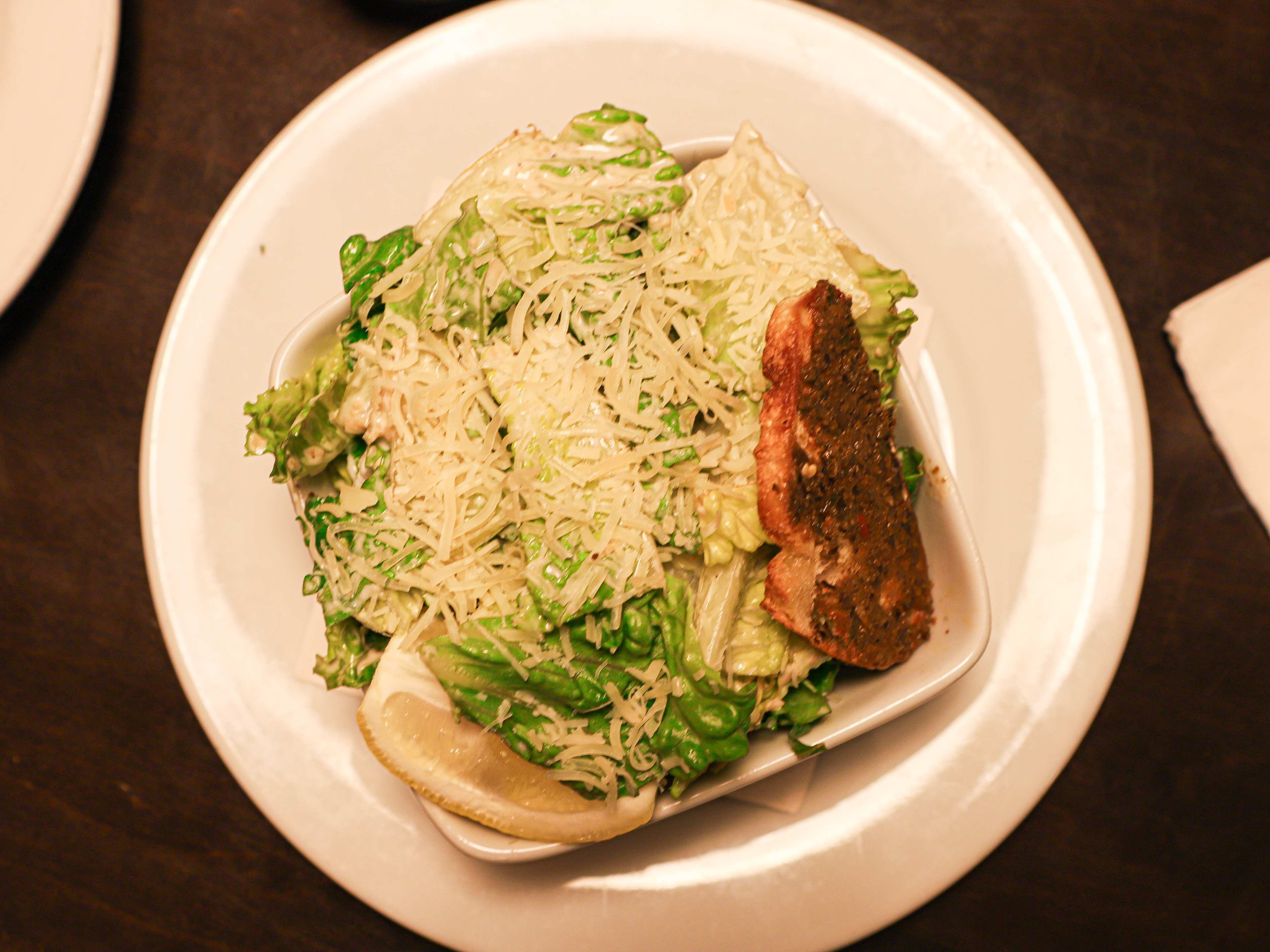 A Caesar salad from Crisp.