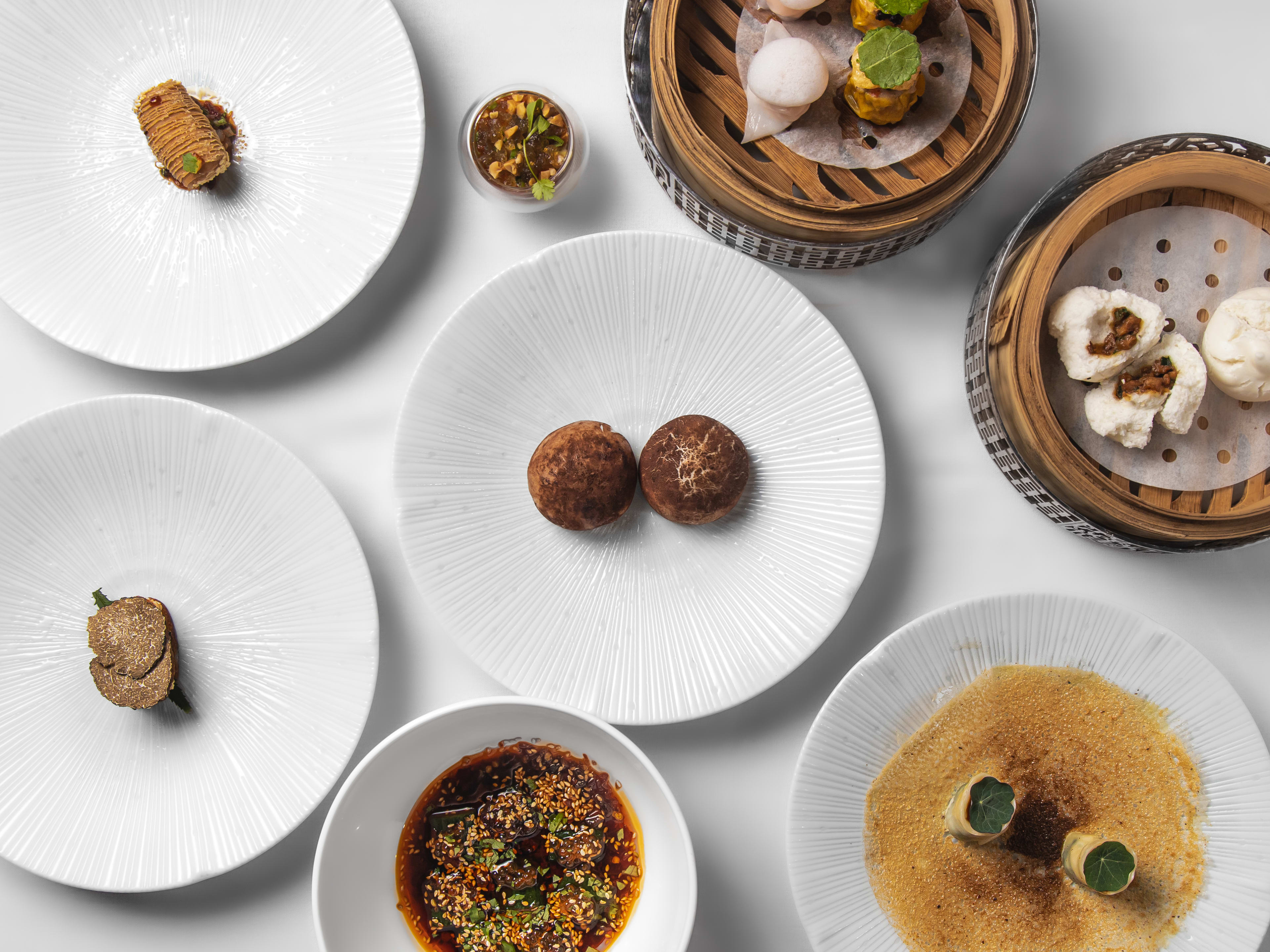 A selection of dim sum from A. Wong