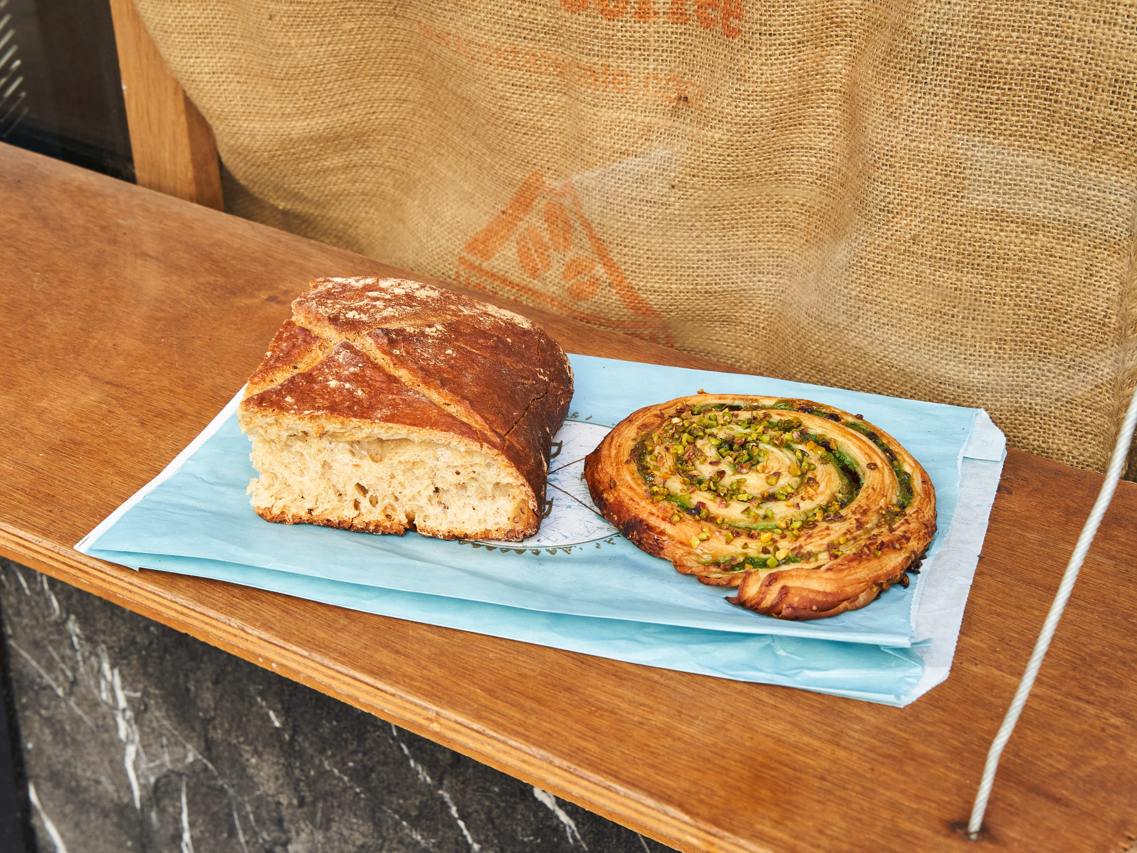 Pastry and bread at Du Pain et des Idées