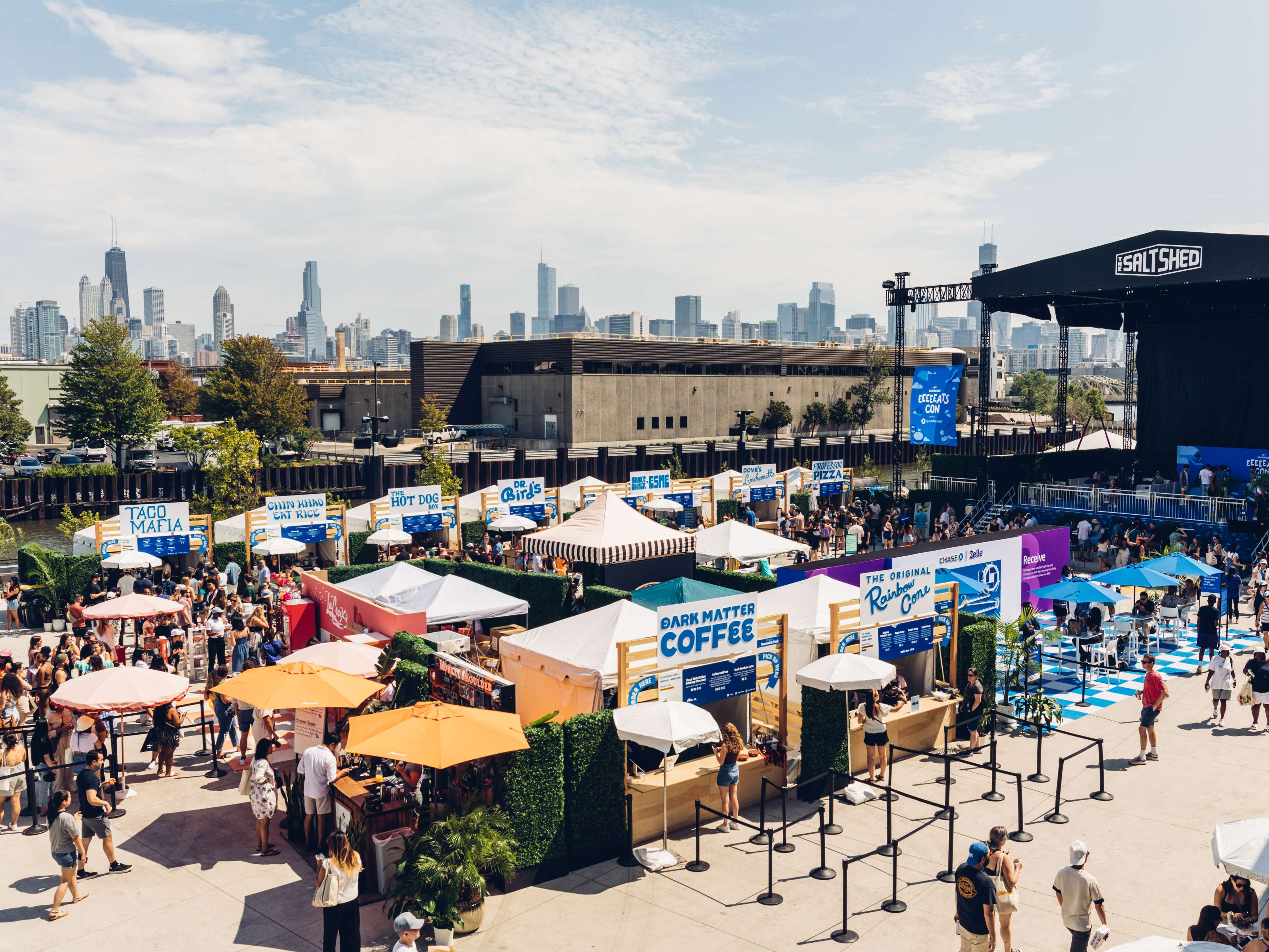 the EEEEEATSCON Chicago festival at The Salt Shed.