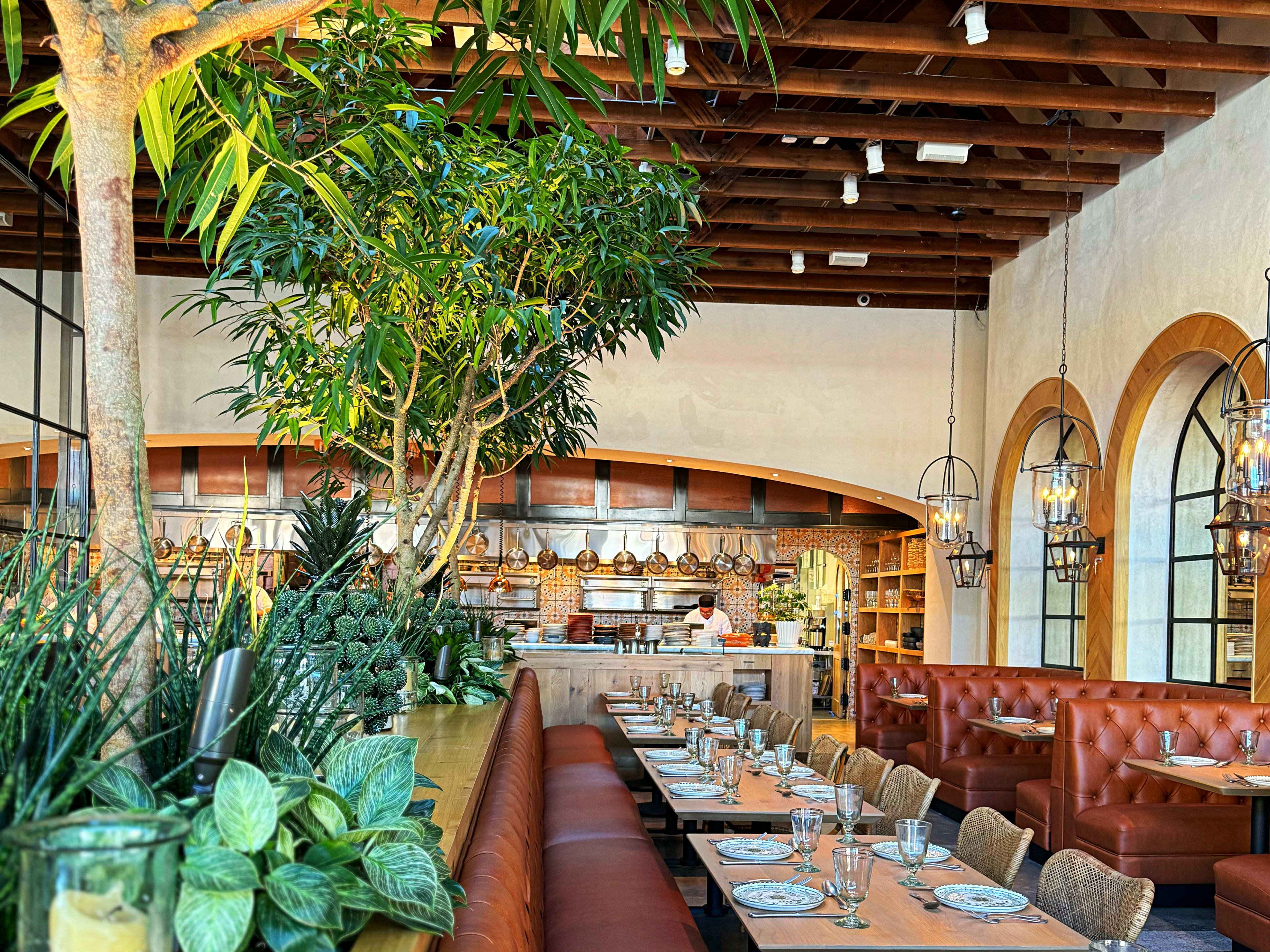 The interior at Elena's Mexican Restaurant in San Francisco.