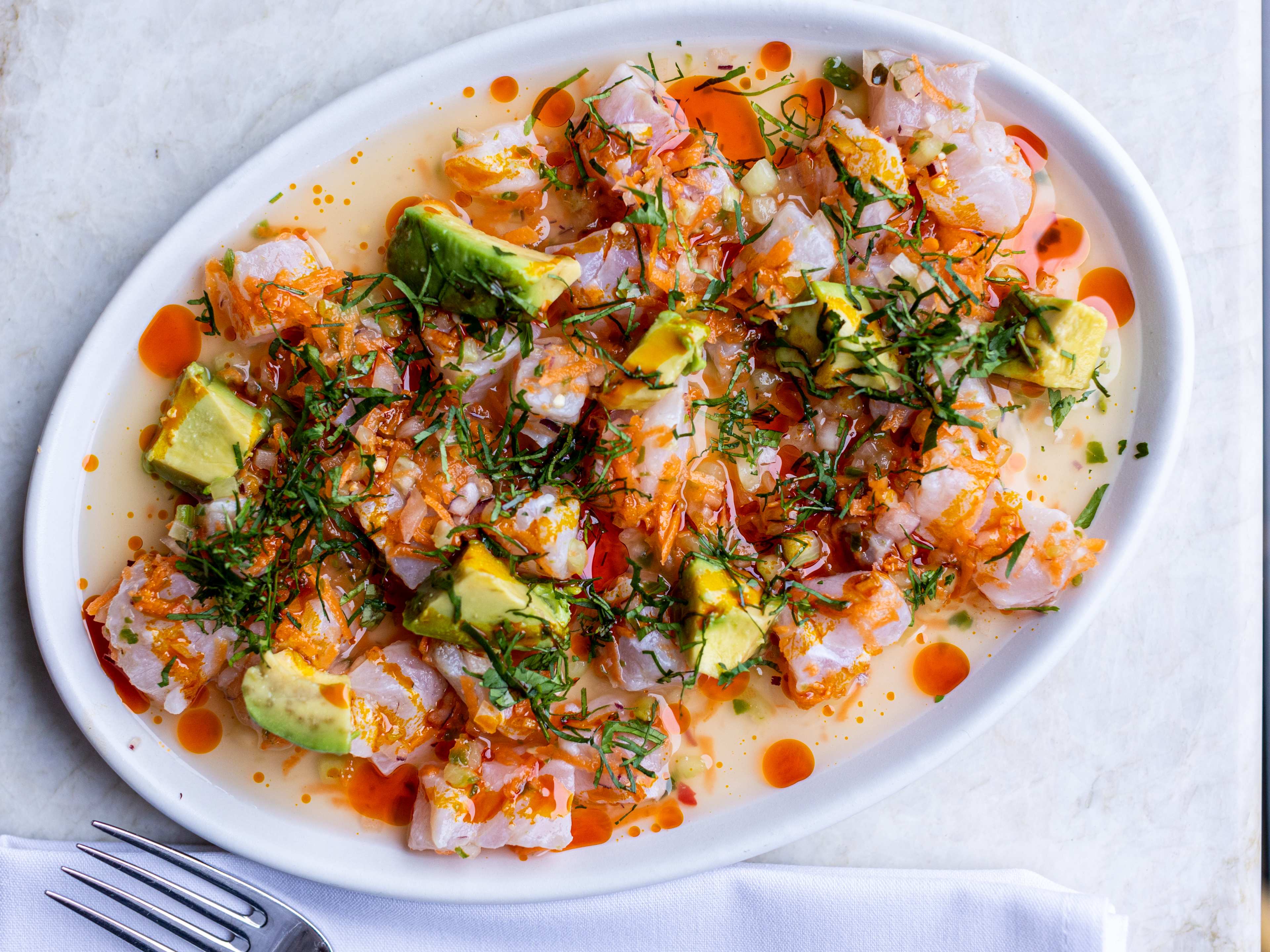 The Este Ceviche.