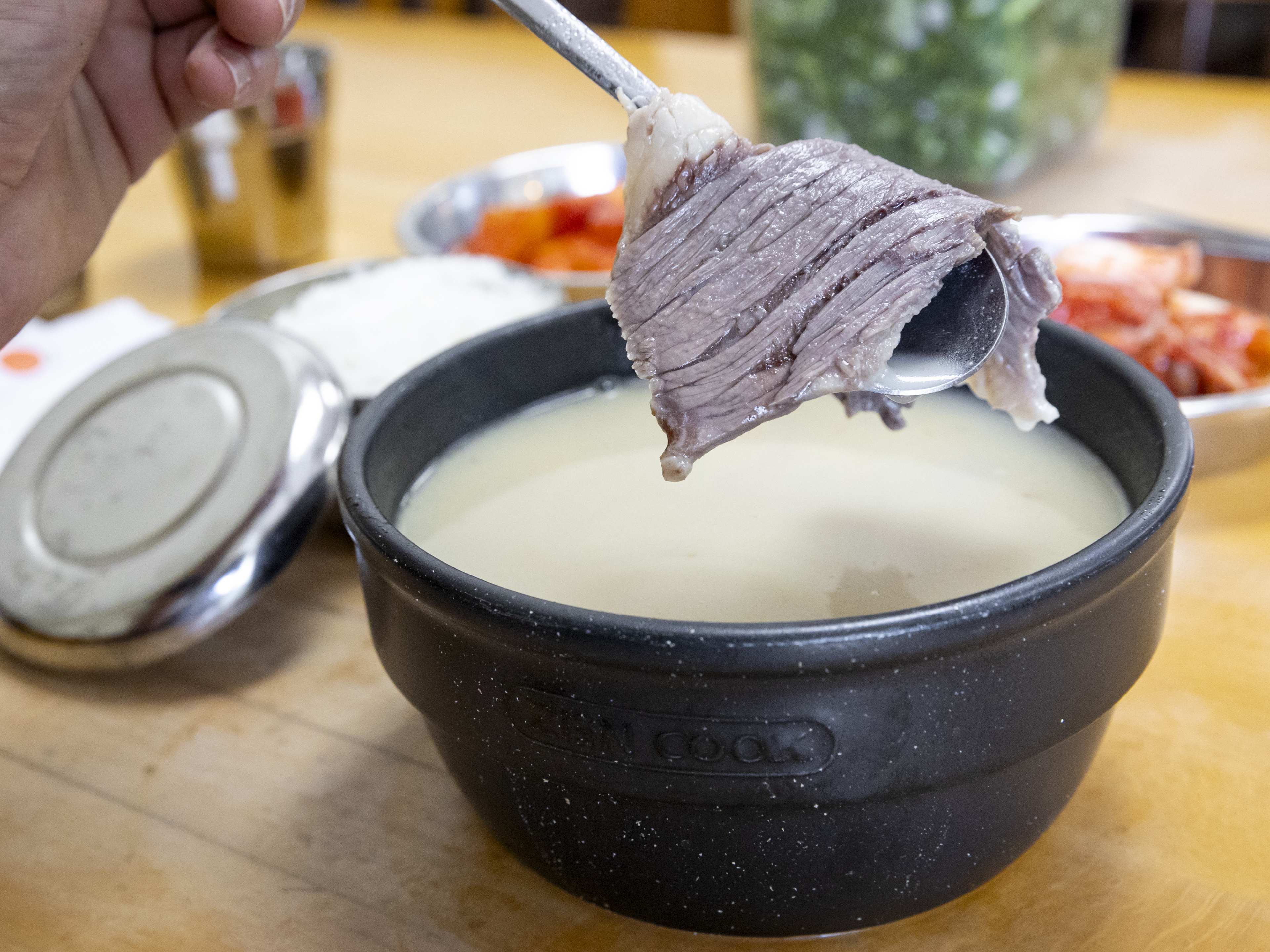 Oxbone Soup with brisket