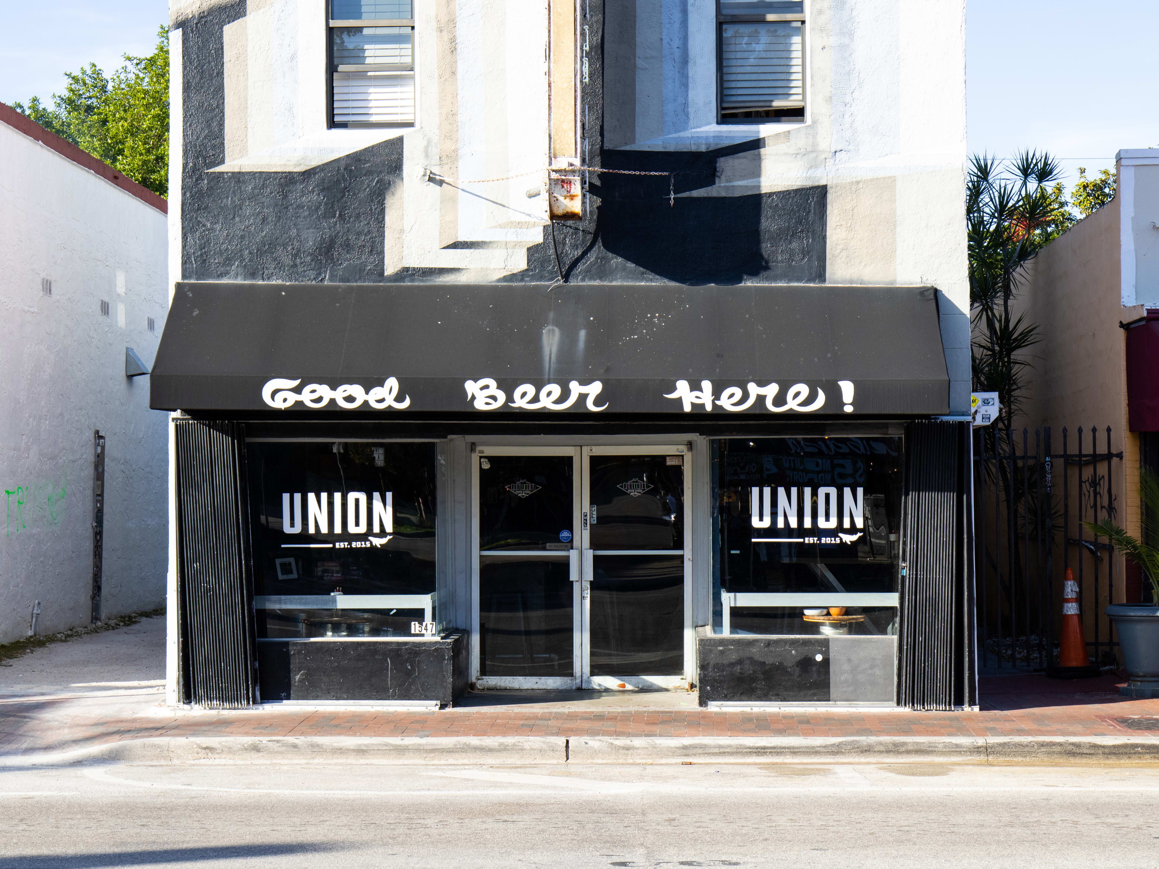 The exterior of Union Beer Store.