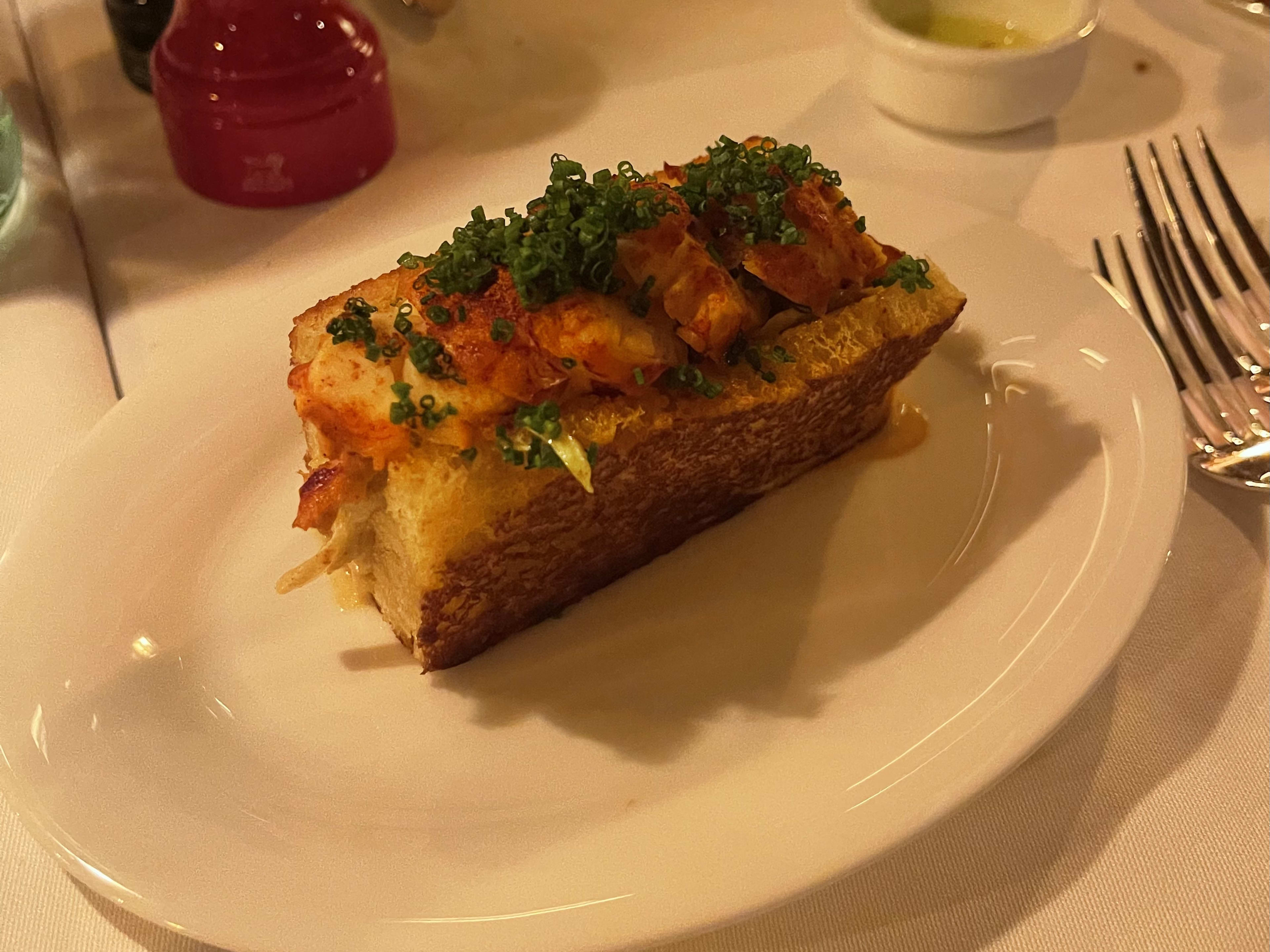 The lobster roll at The Dover, Mayfair