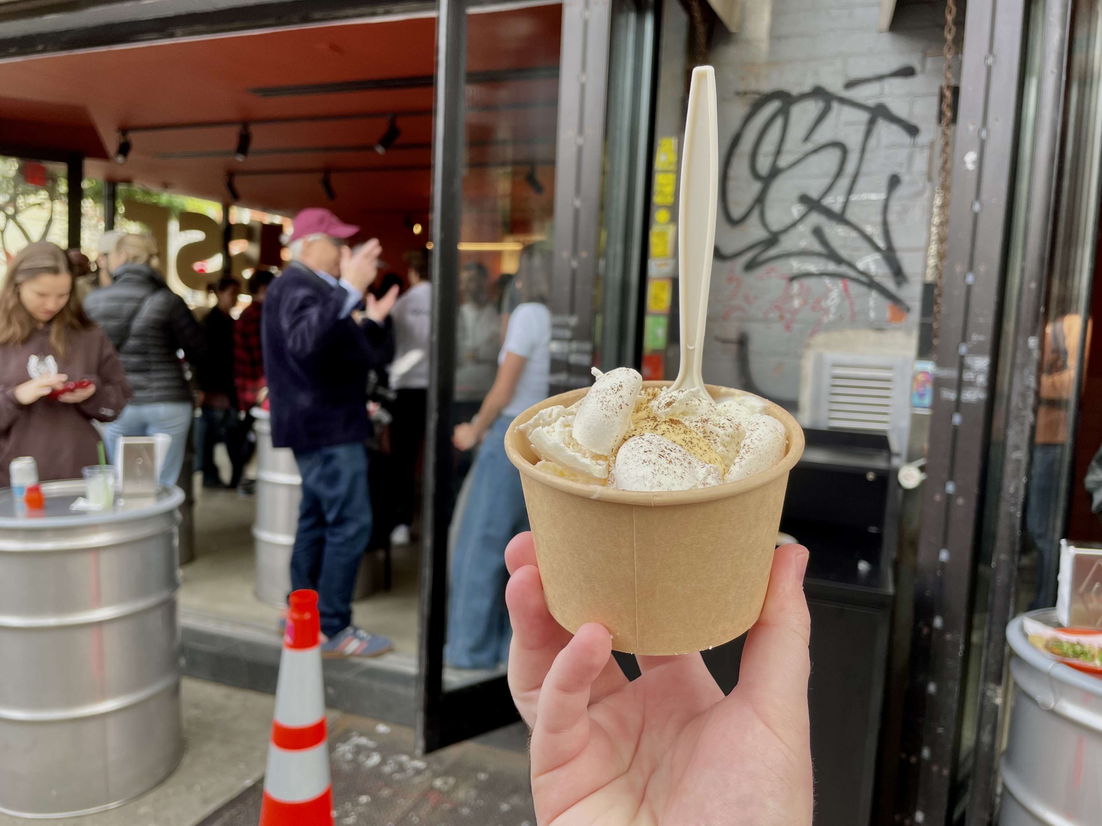 the corn husk sundae from esse taco