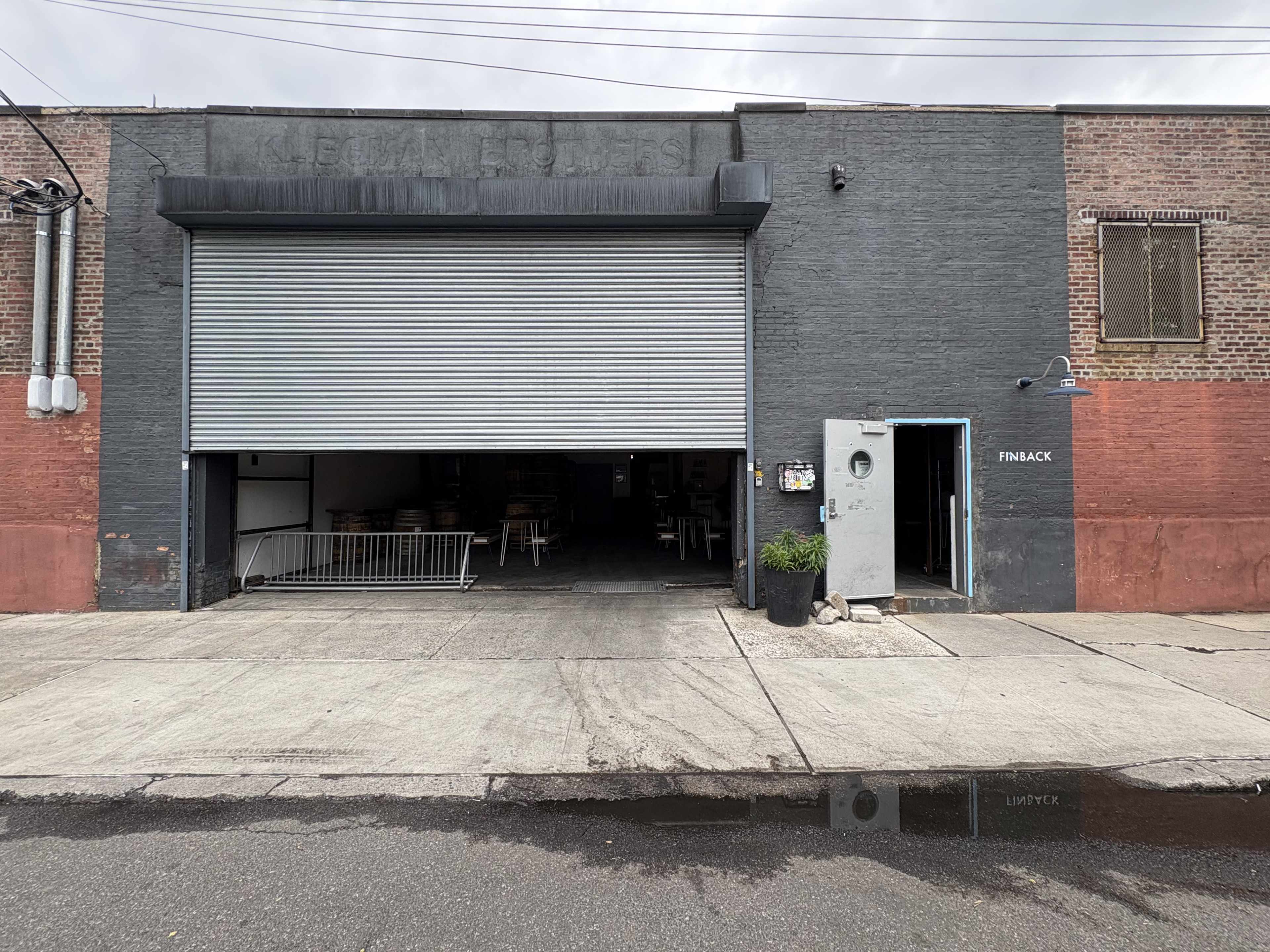 the exterior of Finback