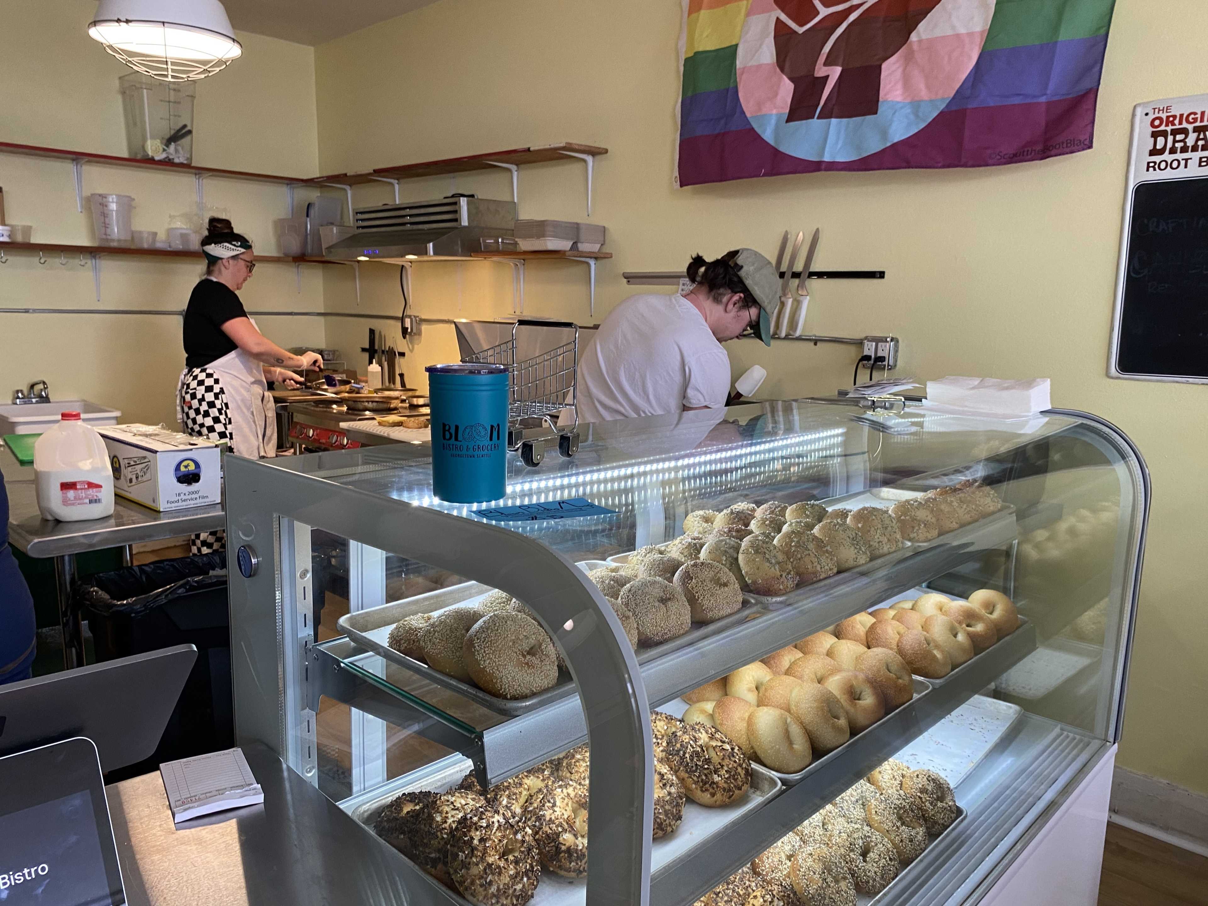 interior of Bloom Bistro & Bakery