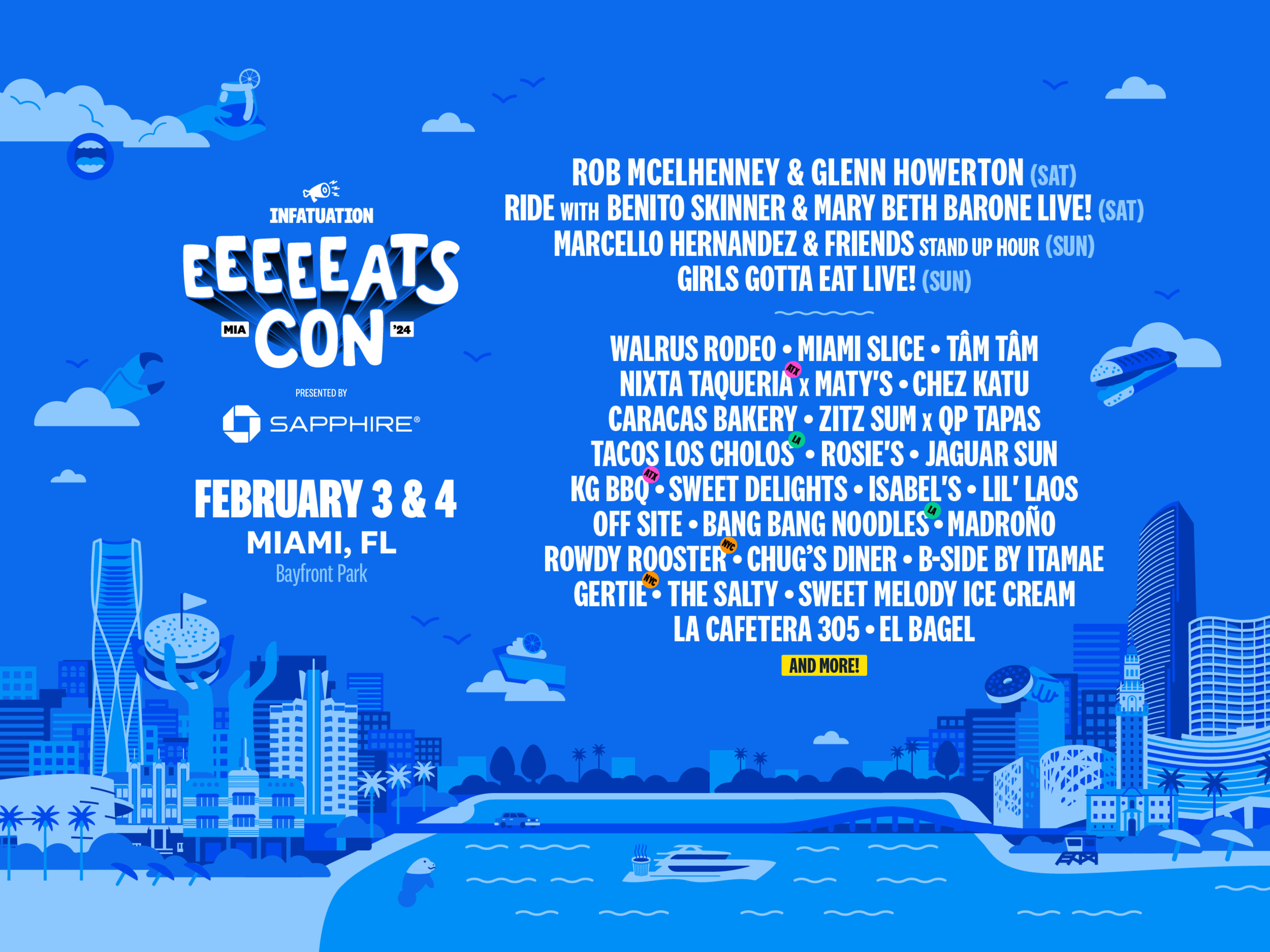 EEEEEATSCON Miami Is Here image