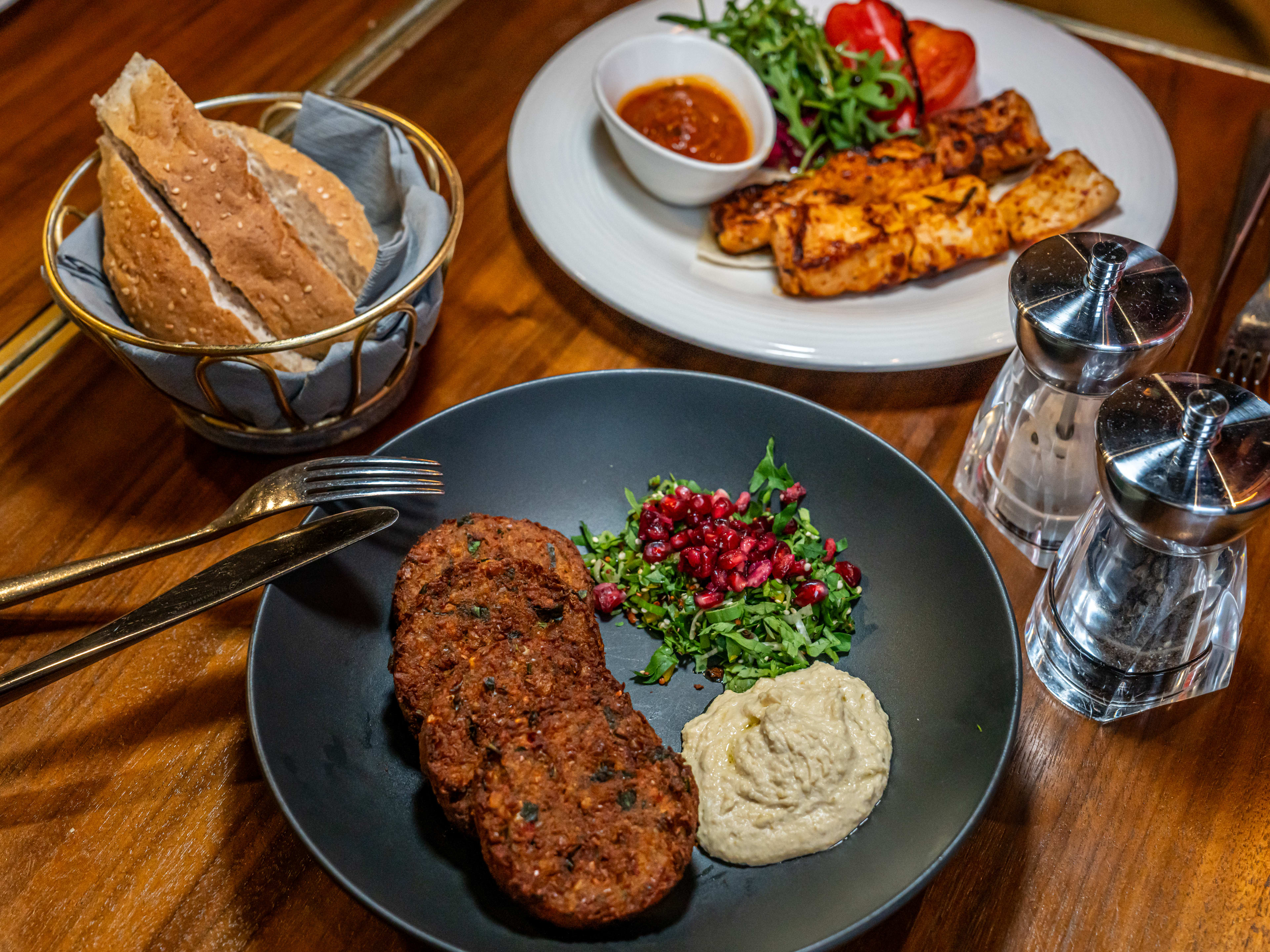 A spread of food at Ishtar in Marylebone.