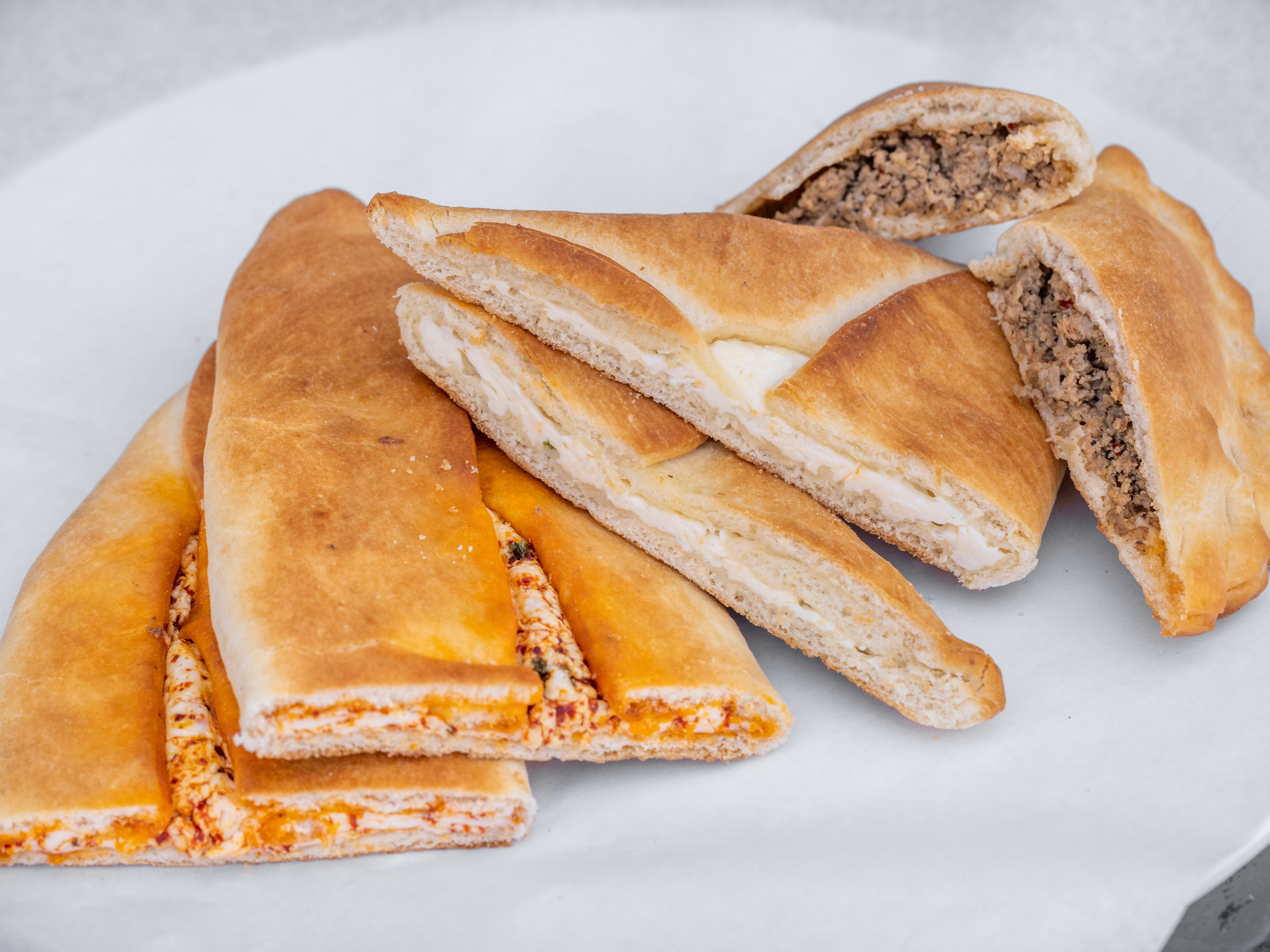 A variety of beoreks from Sipan Bakery.