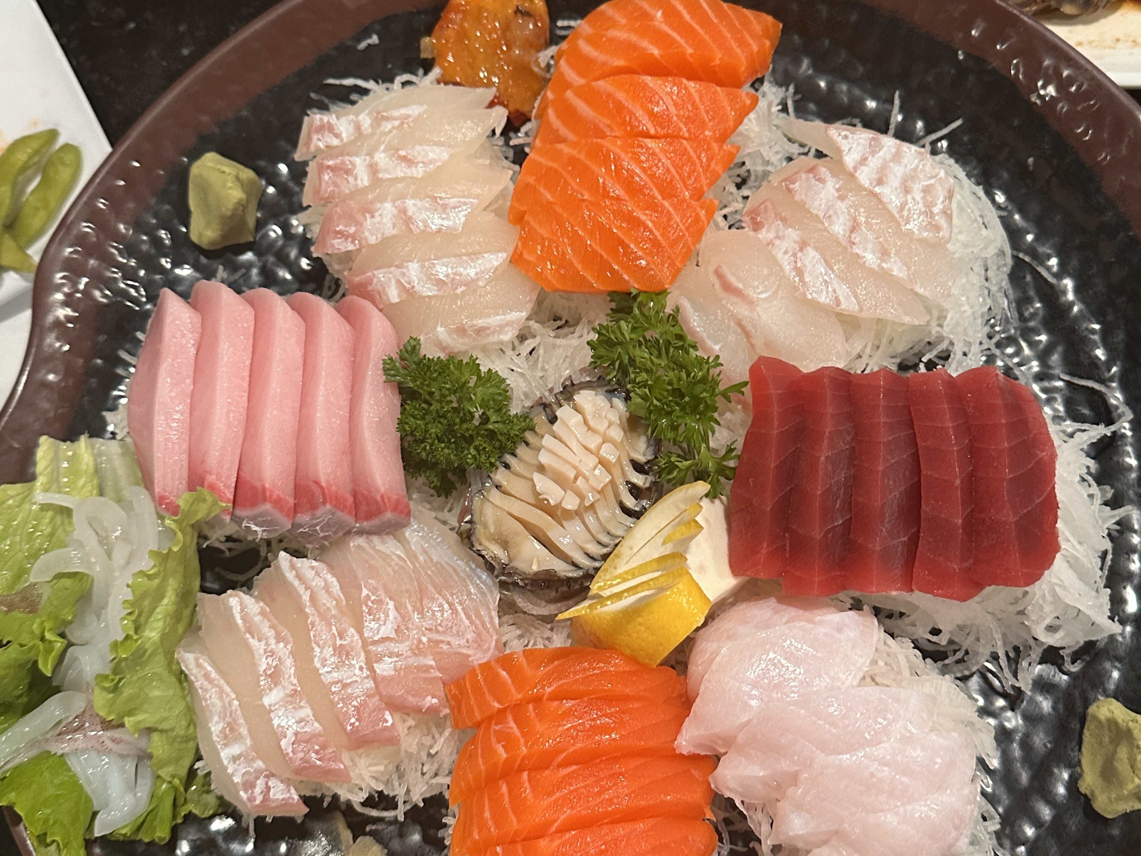 Jeju Fresh Fish sashimi platter