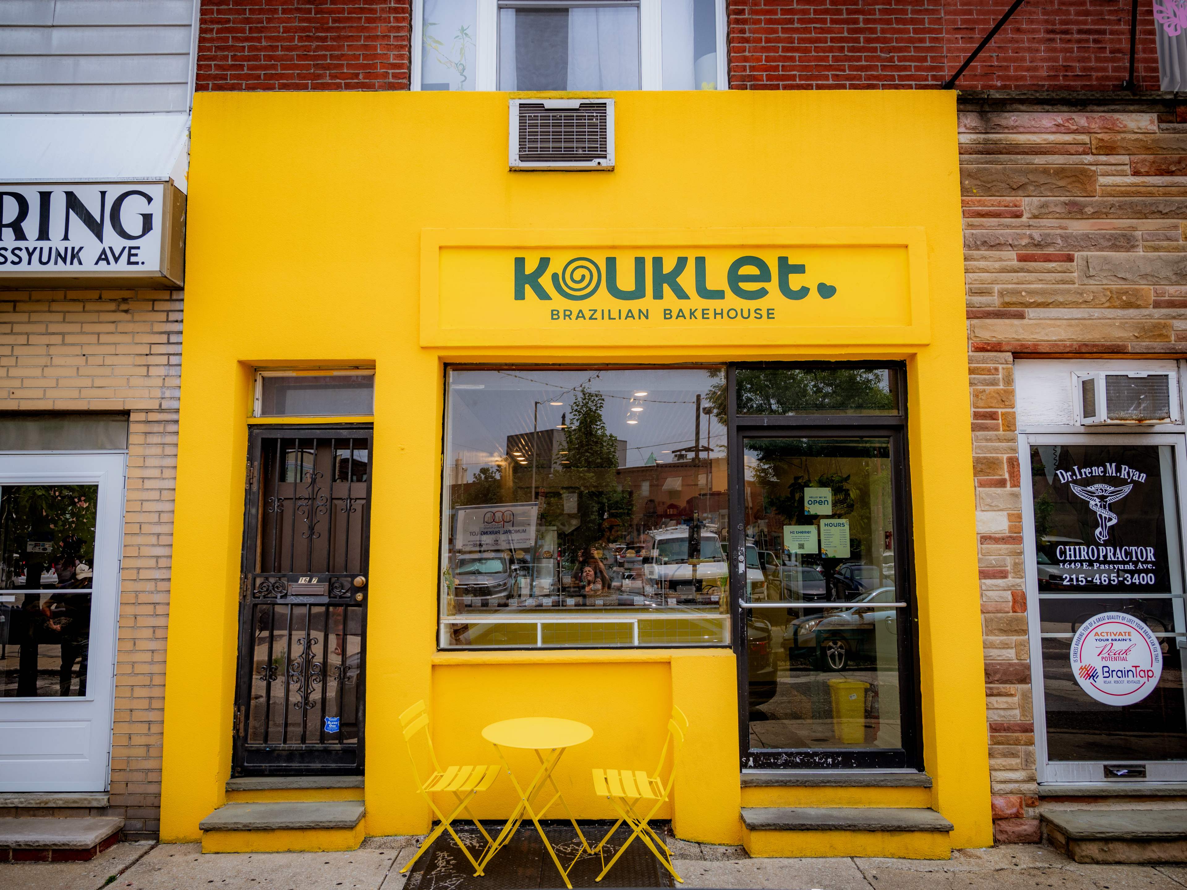 This is the exterior of Kouklet Bakehouse.