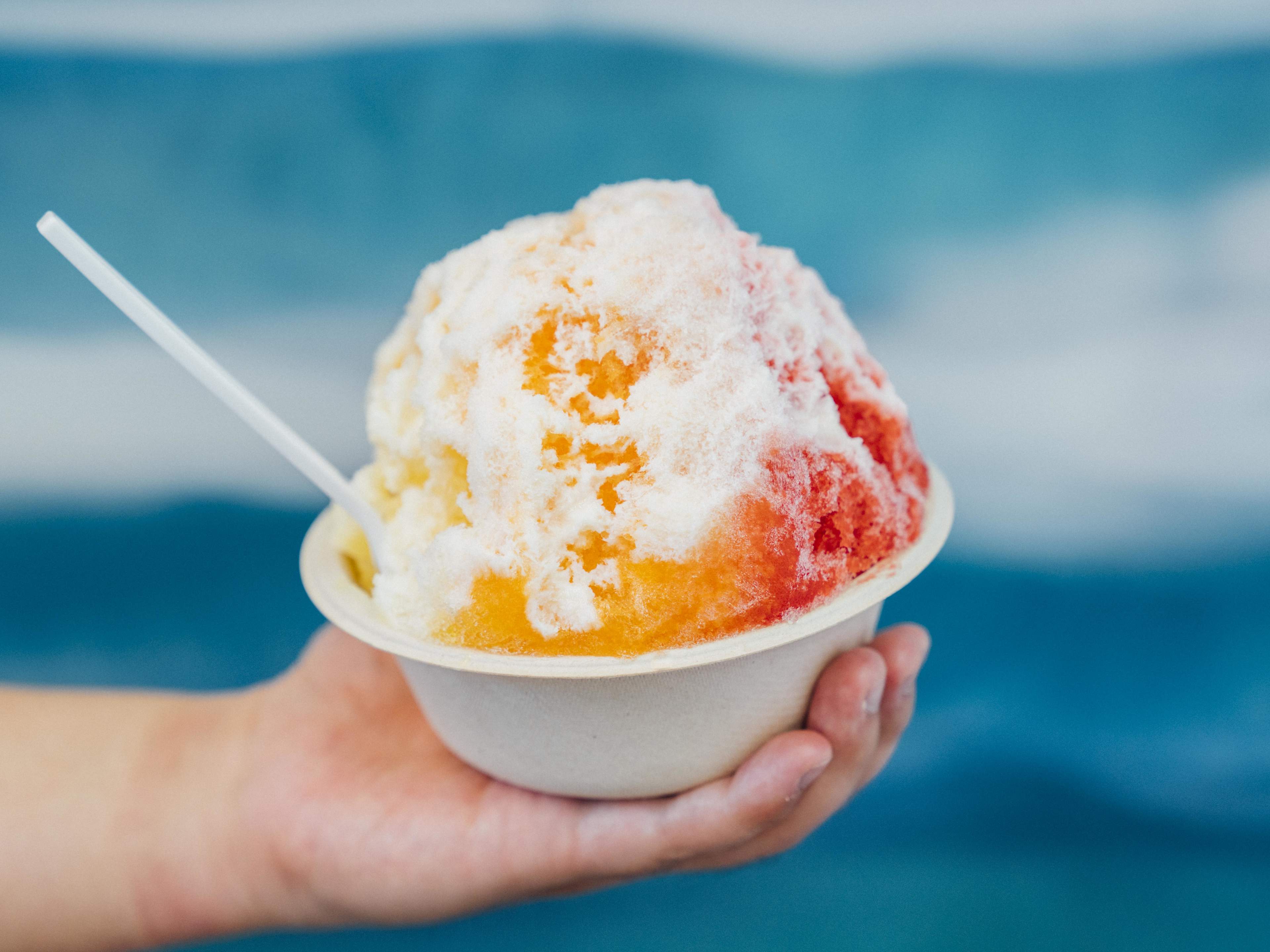 The shave ice from Little Aloha