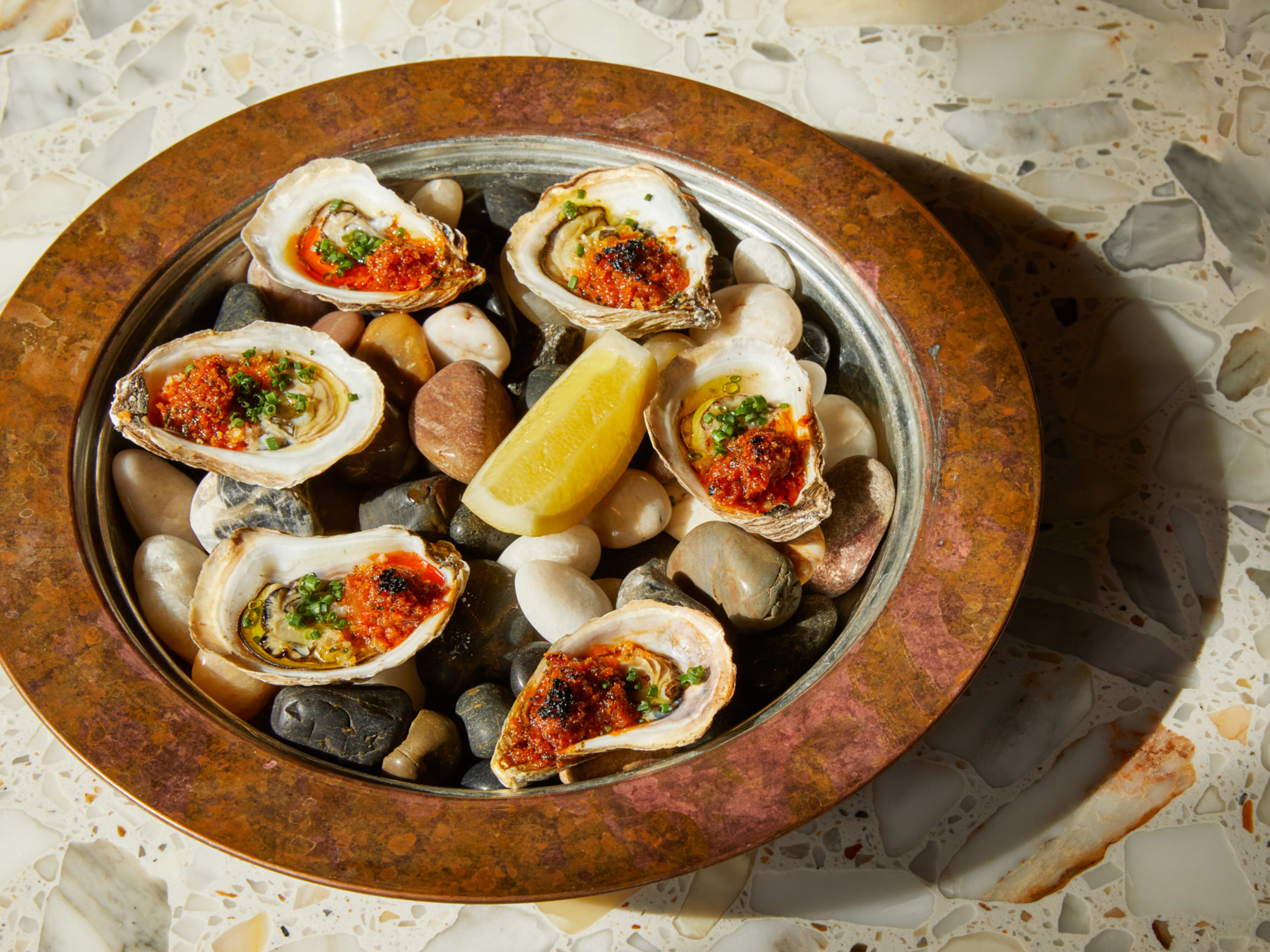 The oysters suleyman at Dalida.