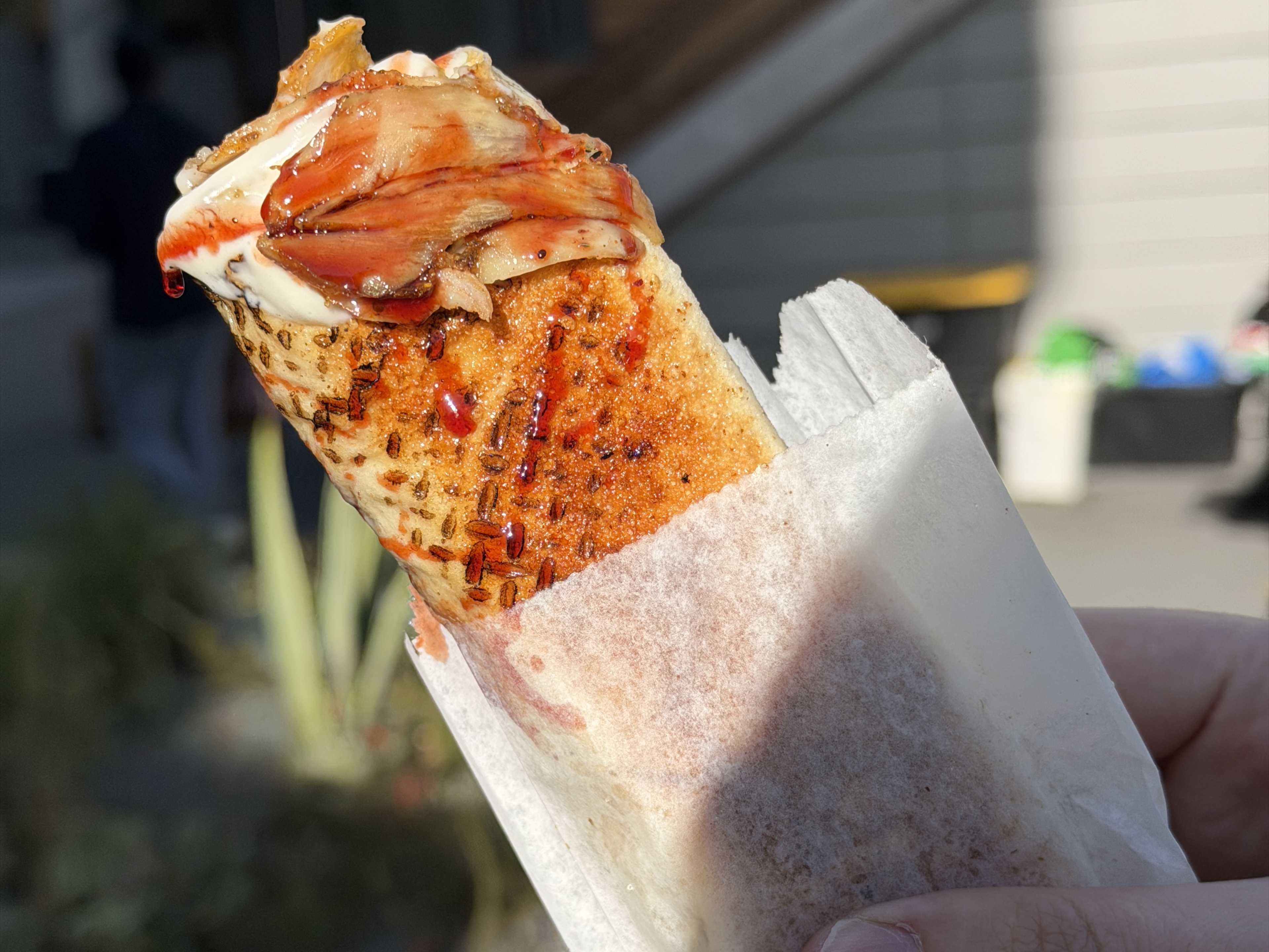 LA's hottest chicken shawarma wrap is worth the wait - Review - Los ...