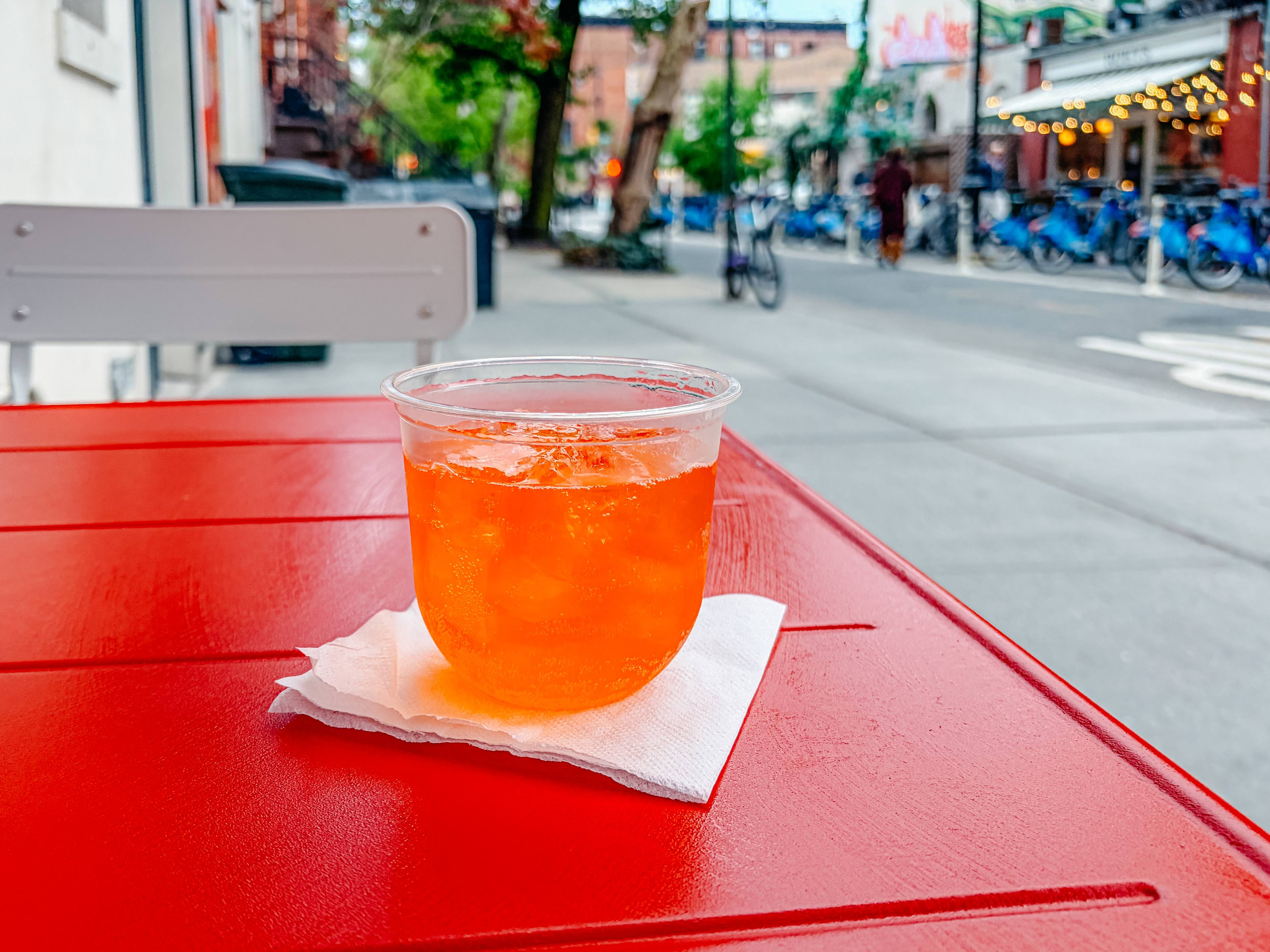 Where To Drink A Spritz On The Sidewalk In NYC - New York - The Infatuation