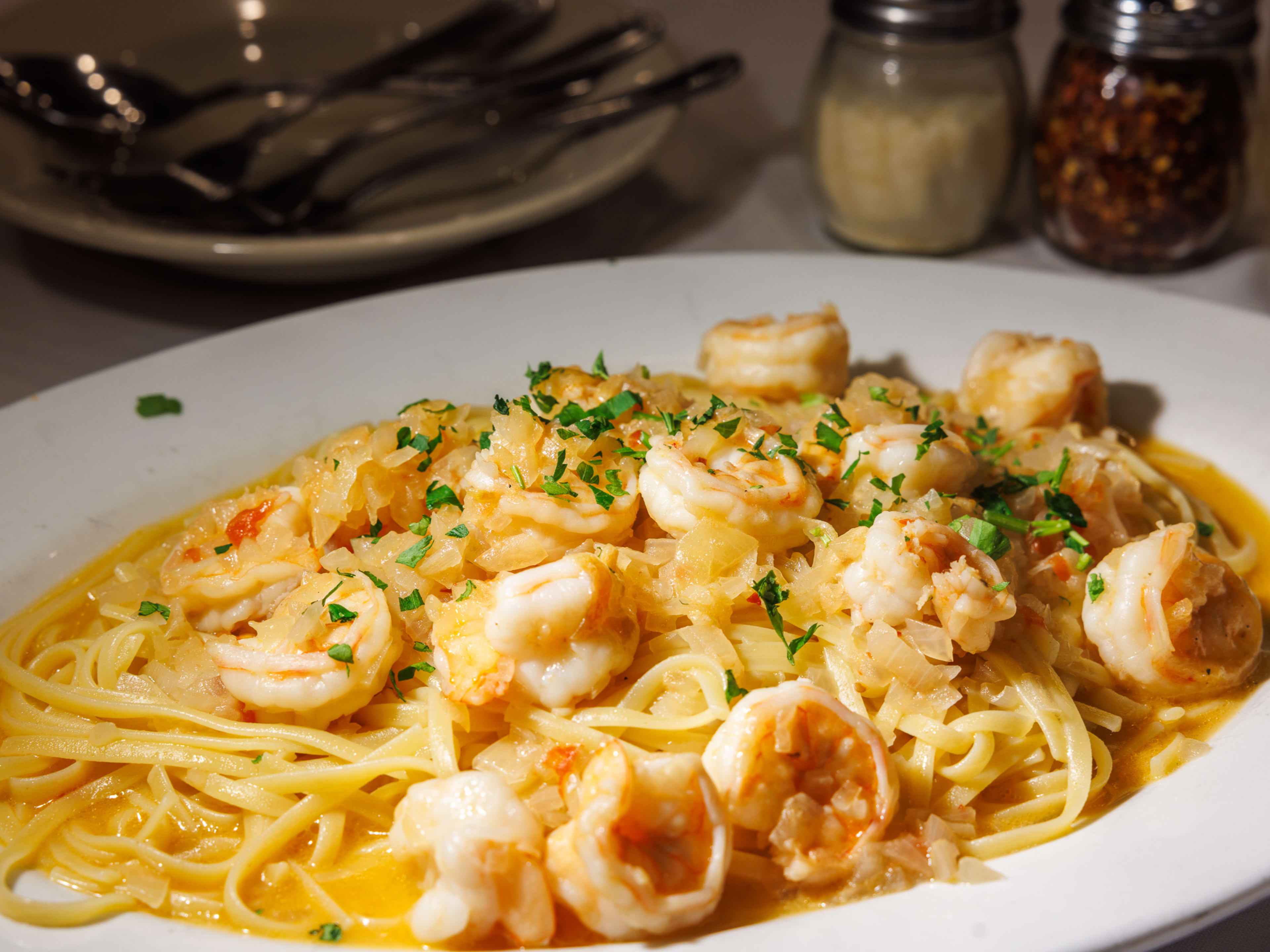 The Shrimp Luciano from Don Peppe.