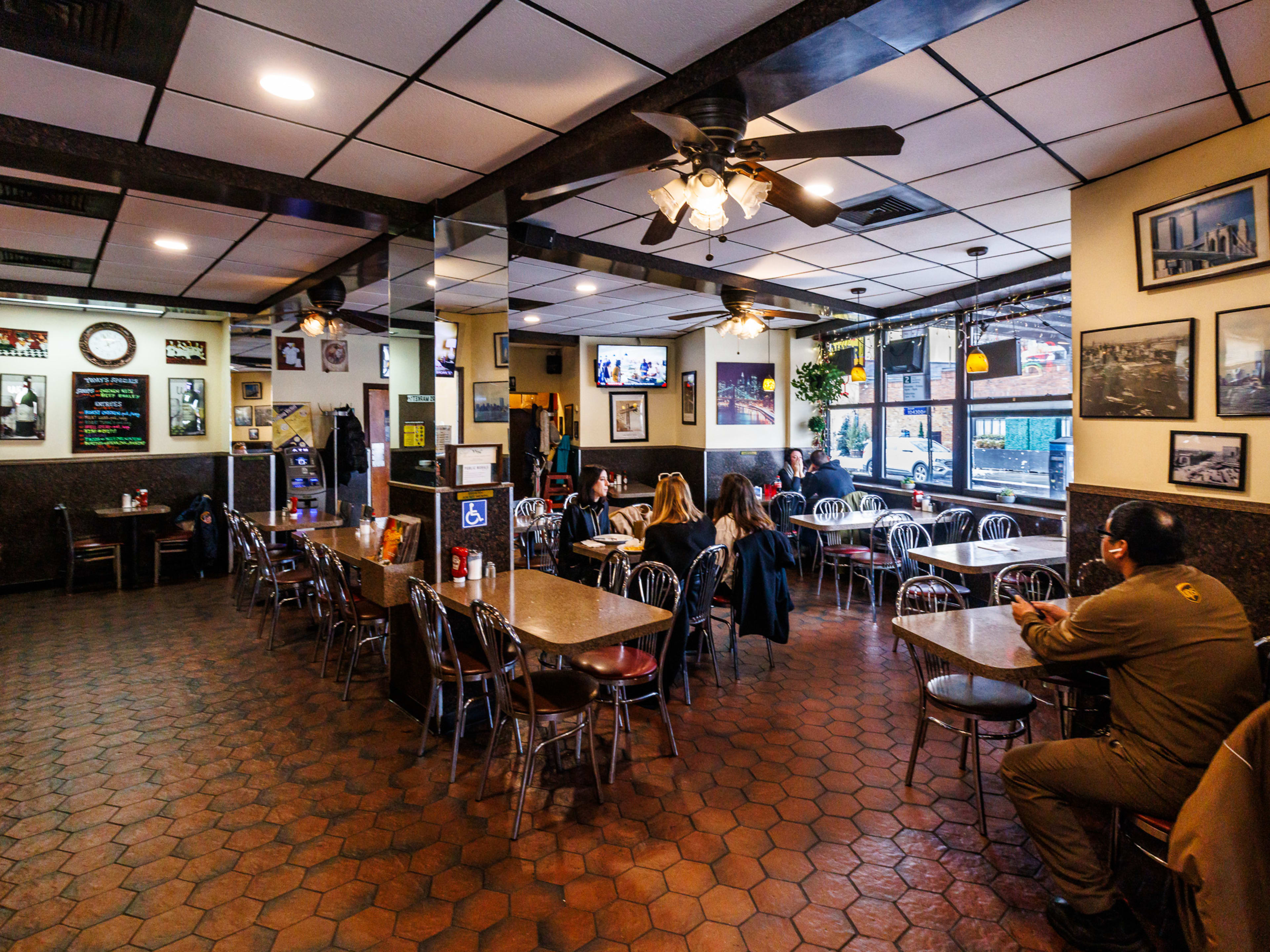 The interior of Hector's Cafe and Diner.