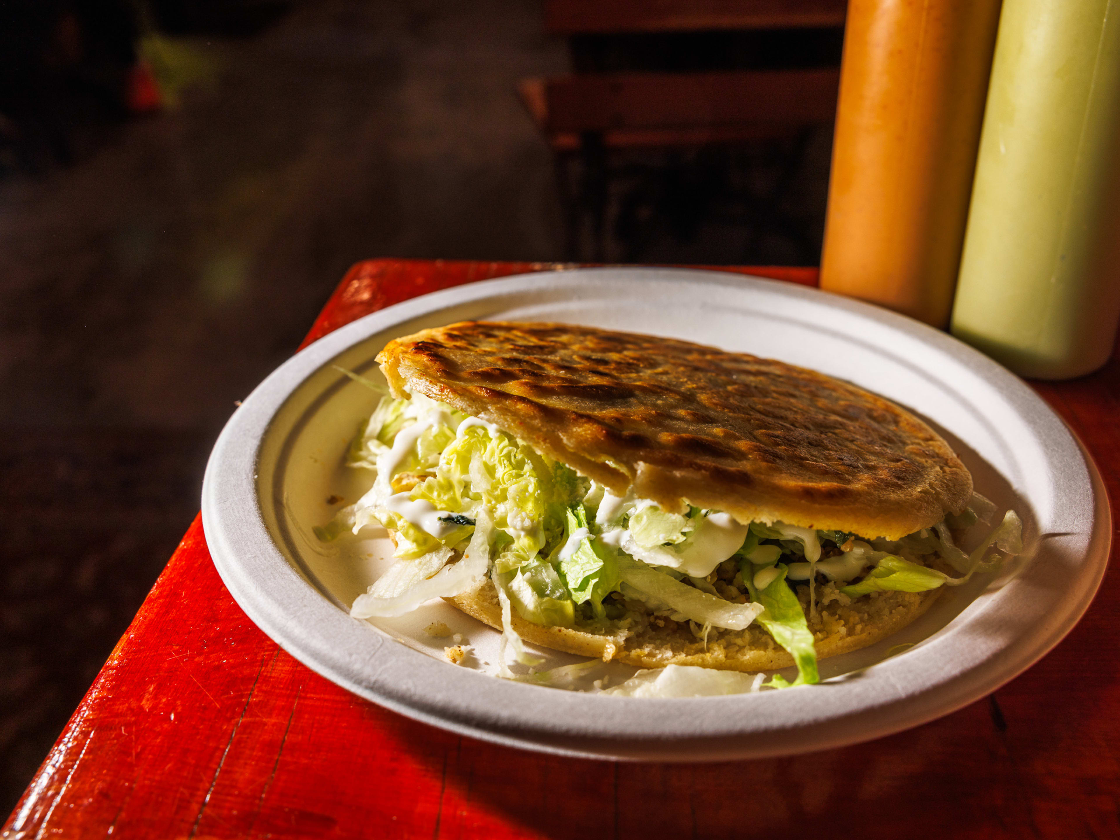 A gordita from Quesadillas Doña Maty.