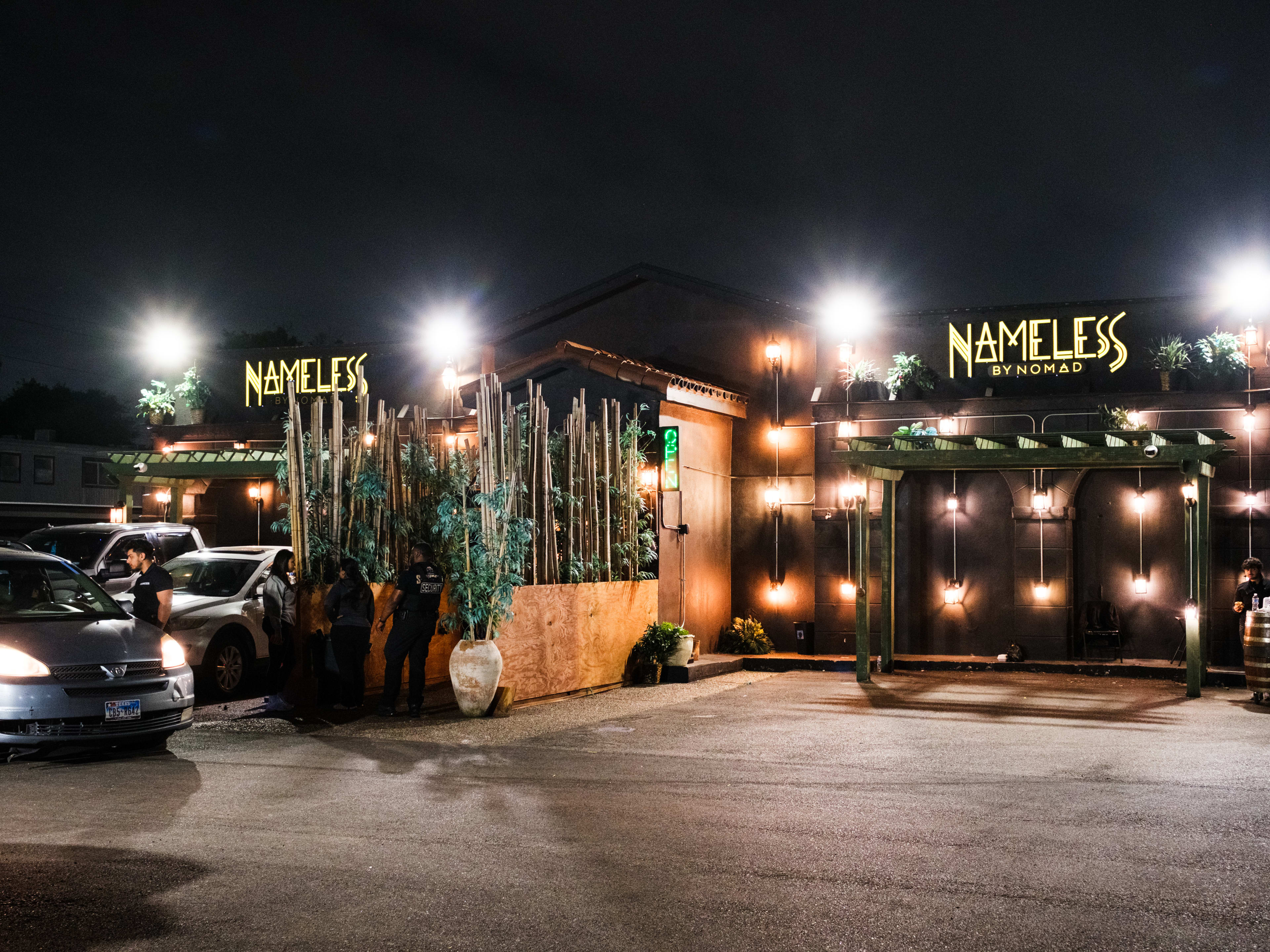 The exterior of Nameless by Nomad.