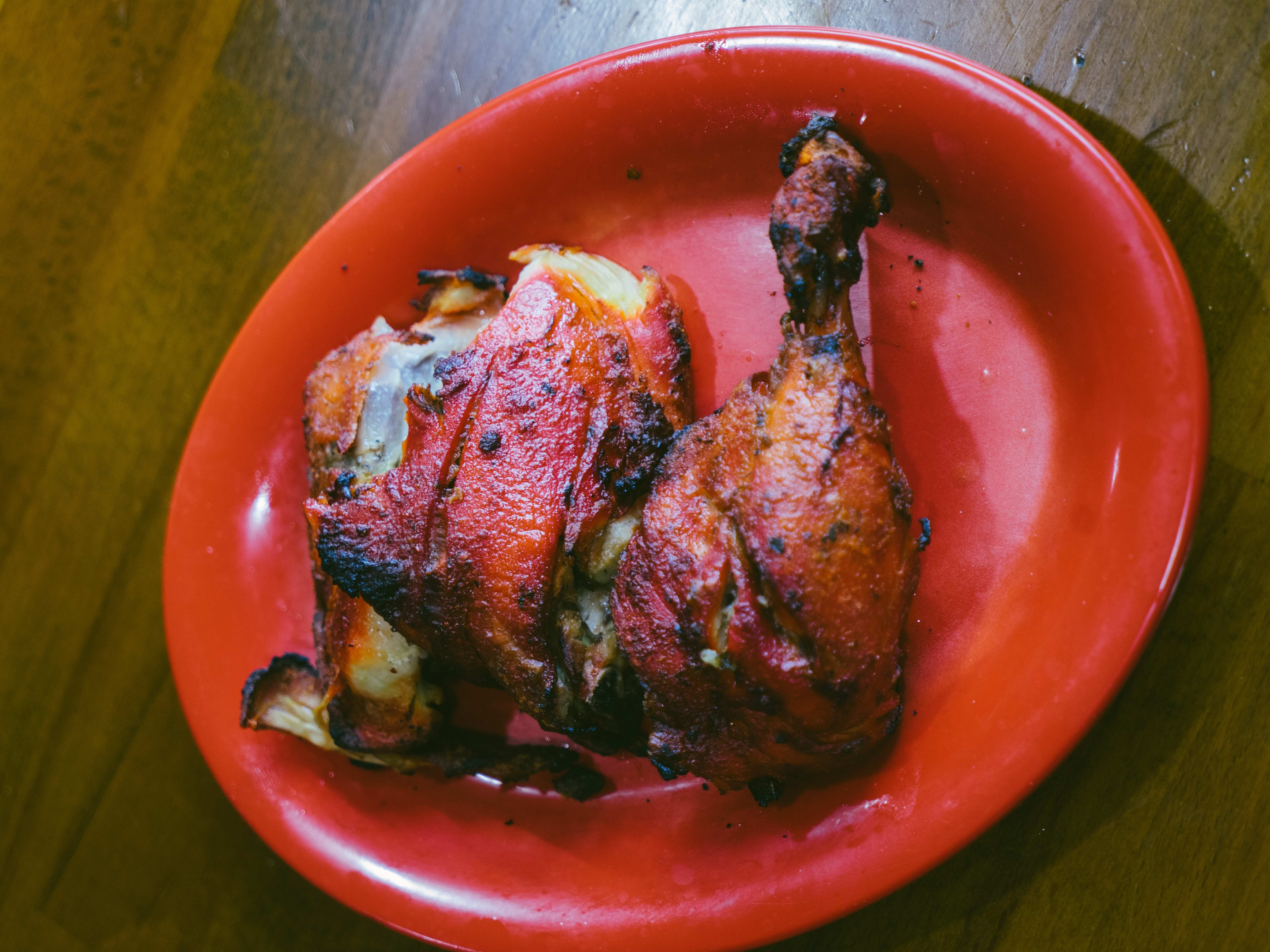 The tandoori chicken from Merit Kabab & Dumpling Palace.