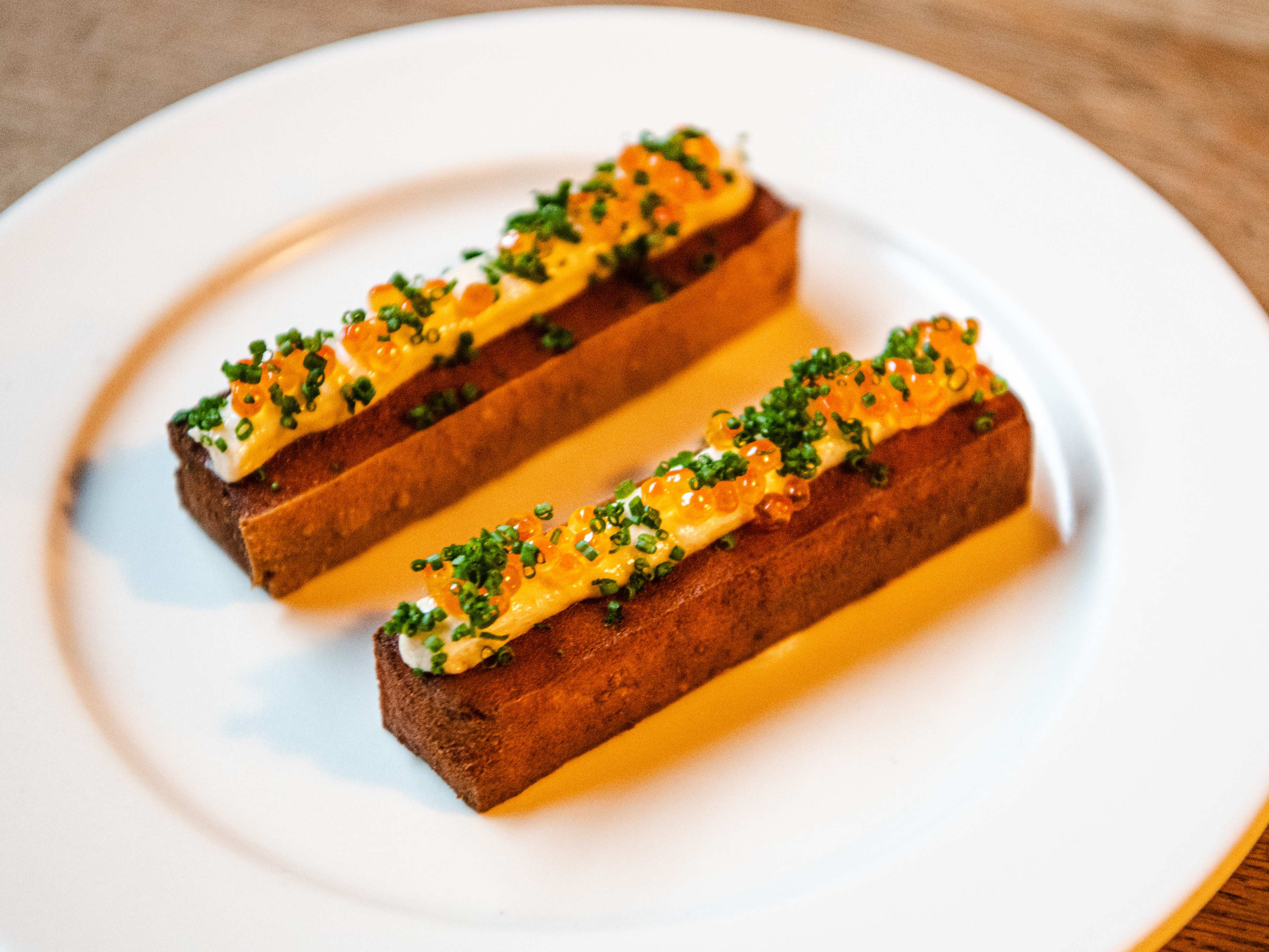 The chickpea panisse from Planque.