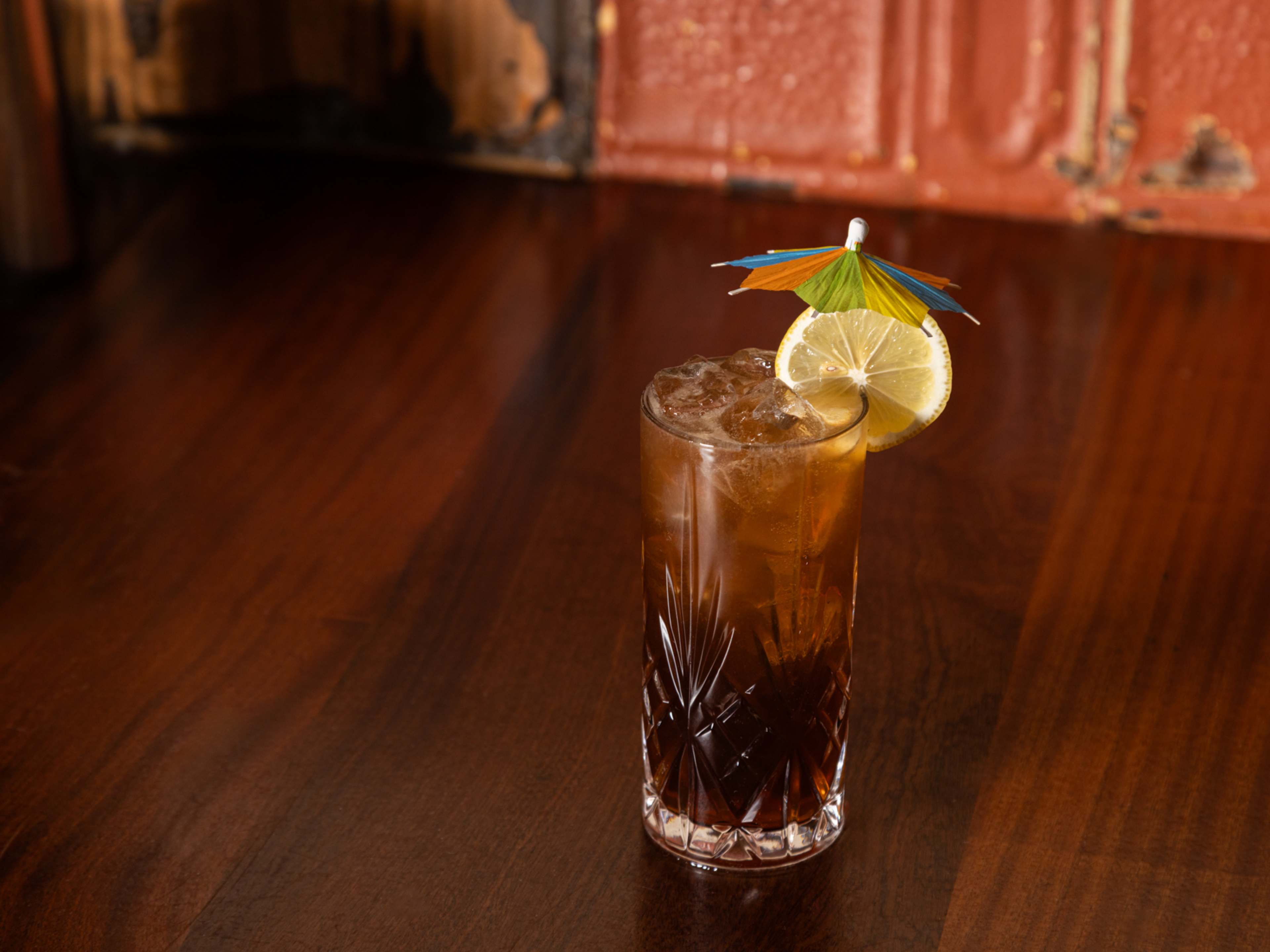 This is a Long Island Iced Tea at Royal Sushi & Izakaya.