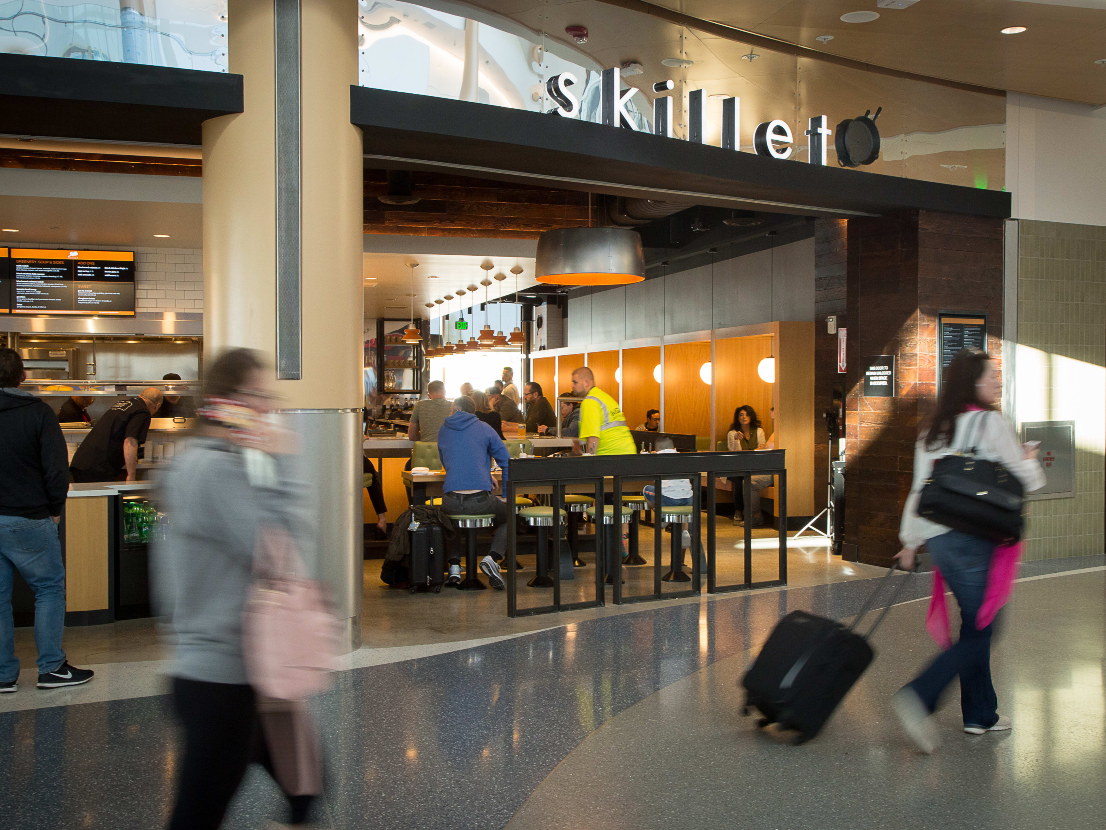 exterior of Skillet at SeaTac airport